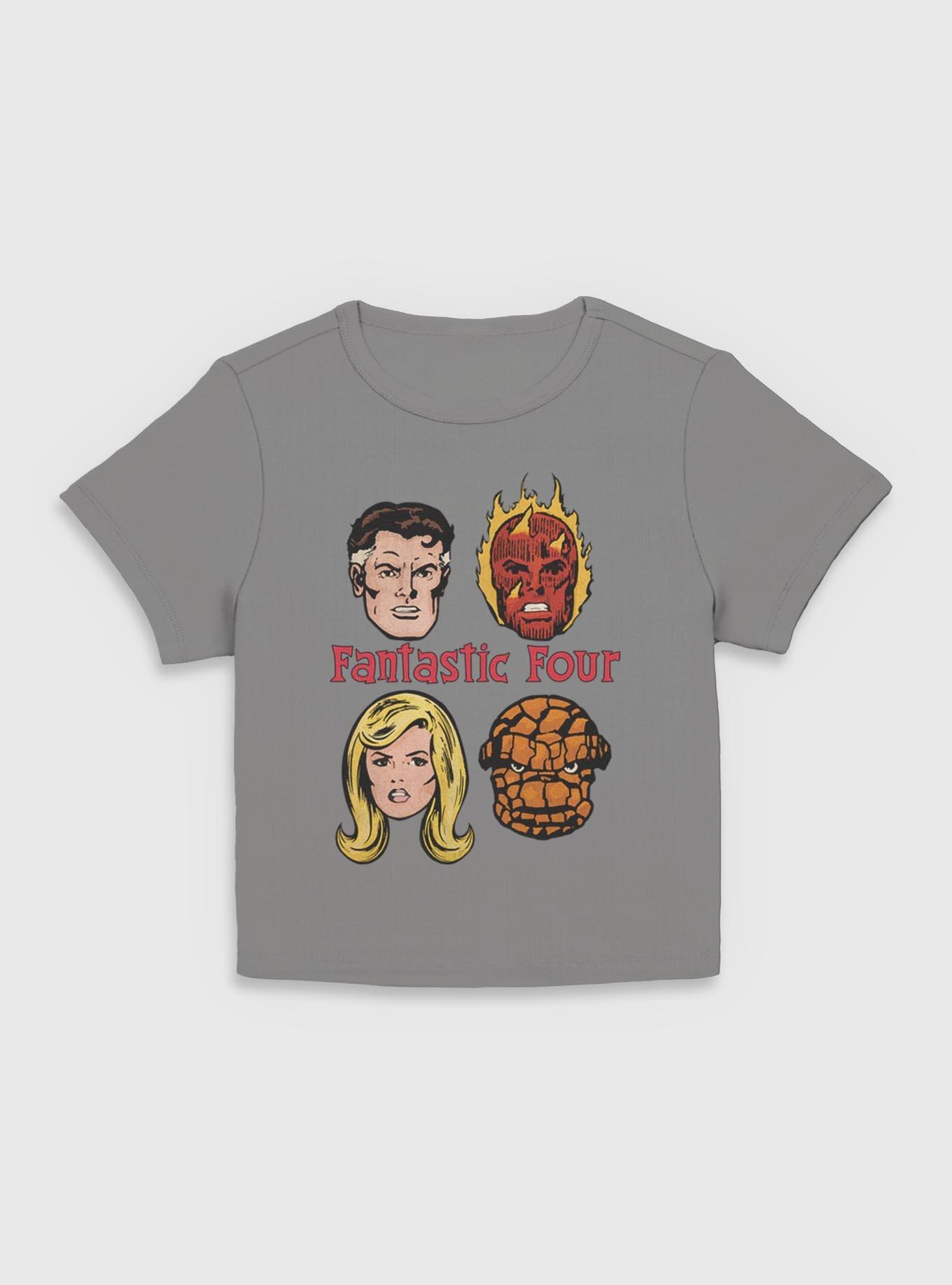 Marvel Fantastic Four Faces Womens Baby T-Shirt, , hi-res
