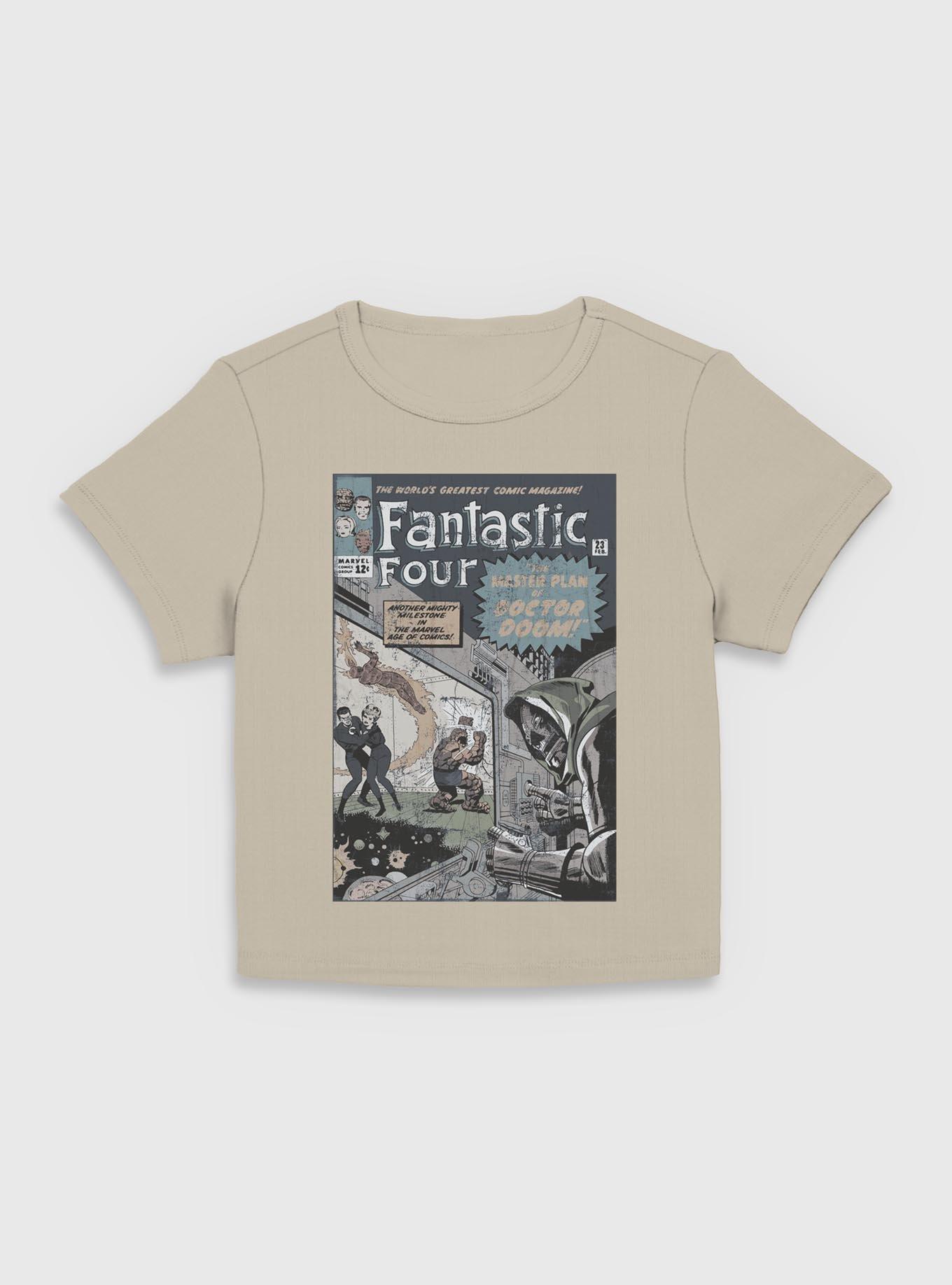 Marvel Fantastic Four Master Plan Of Doctor Doom Comic Womens Baby T-Shirt, , hi-res