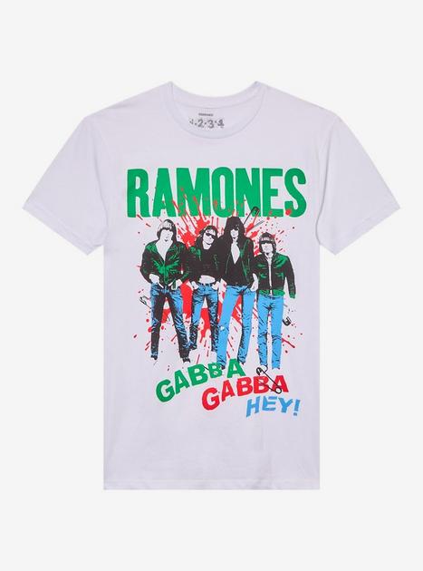 ラモーンズ　バンドTシャツ　GABBA GABBA HEY　ロック 予約商品】RAMONES バンドTシャツ ユニセックス: Gabba Gabba