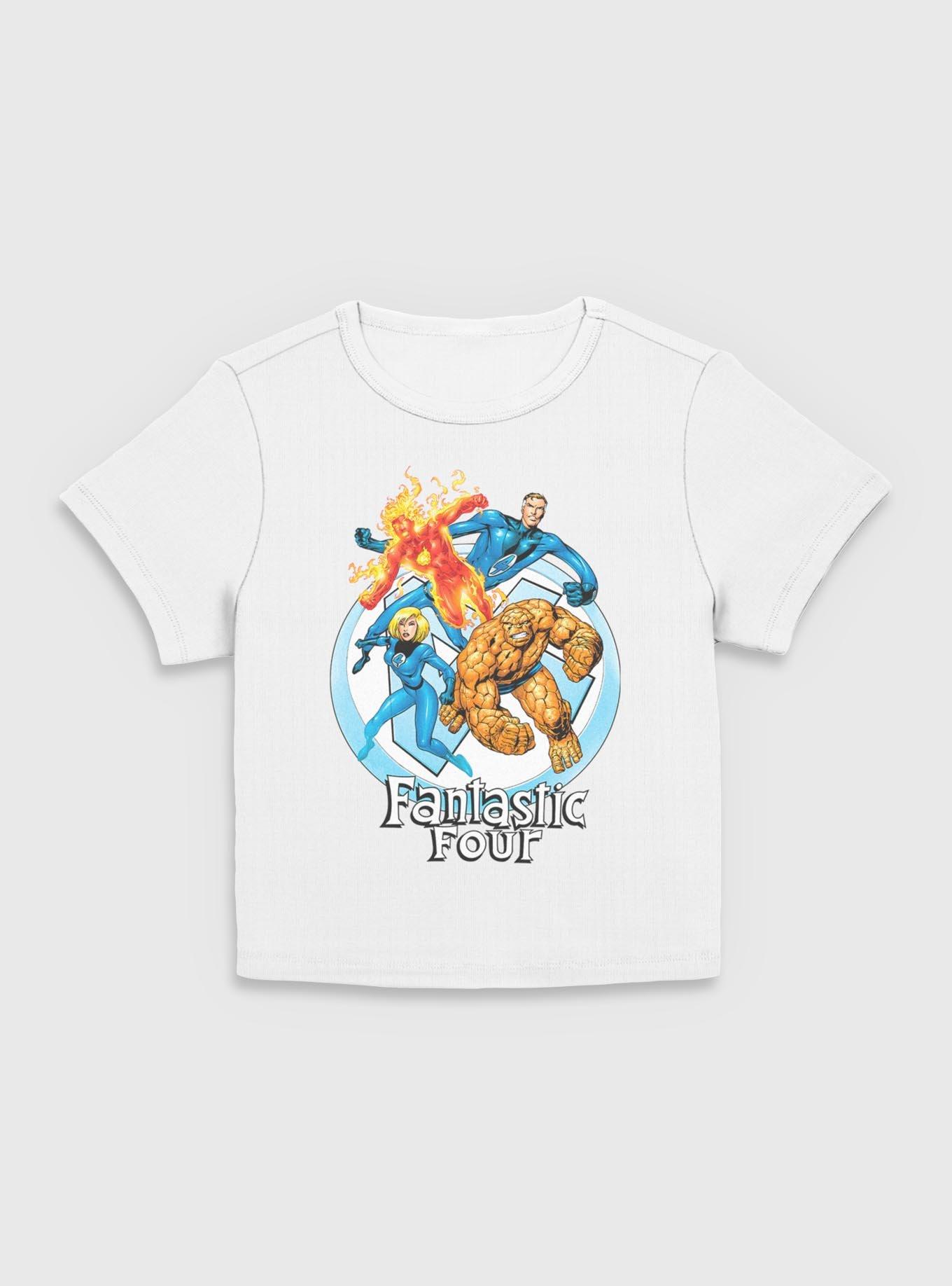 Marvel Fantastic Four Feelin' Fantastic Womens Baby T-Shirt, EGRET, hi-res
