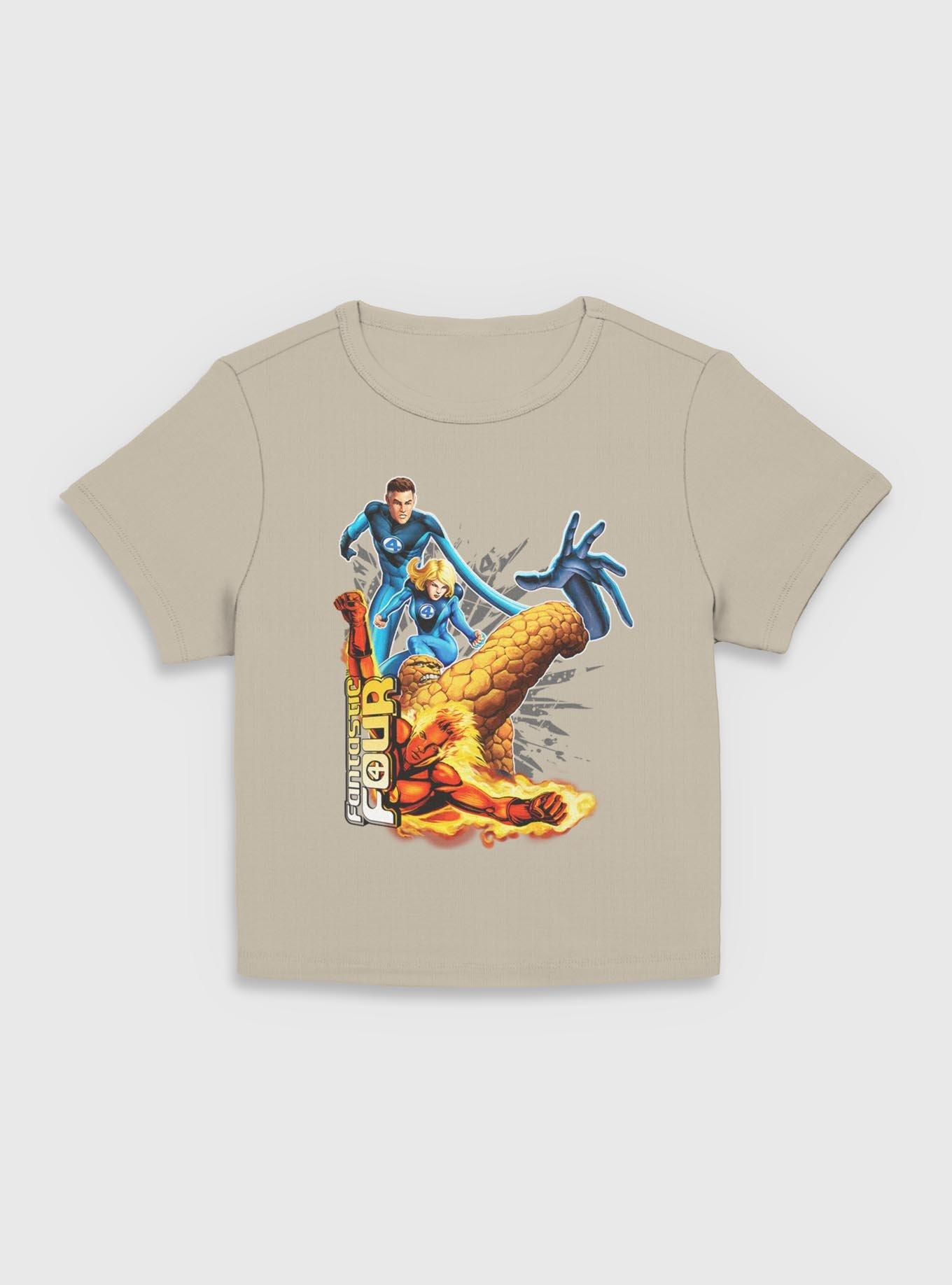 Marvel Fantastic Four Power Pack Womens Baby T-Shirt, PLAZTAUPE, hi-res