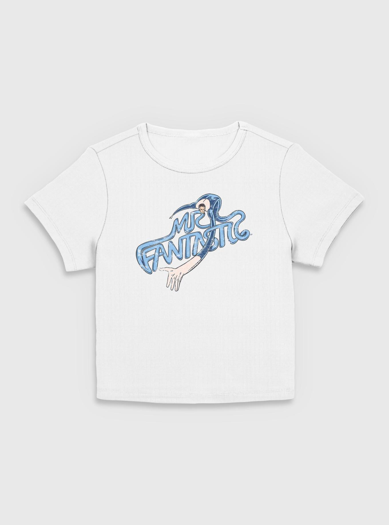 Marvel Fantastic Four Stretch Mr. Fantastic Womens Baby T-Shirt, EGRET, hi-res
