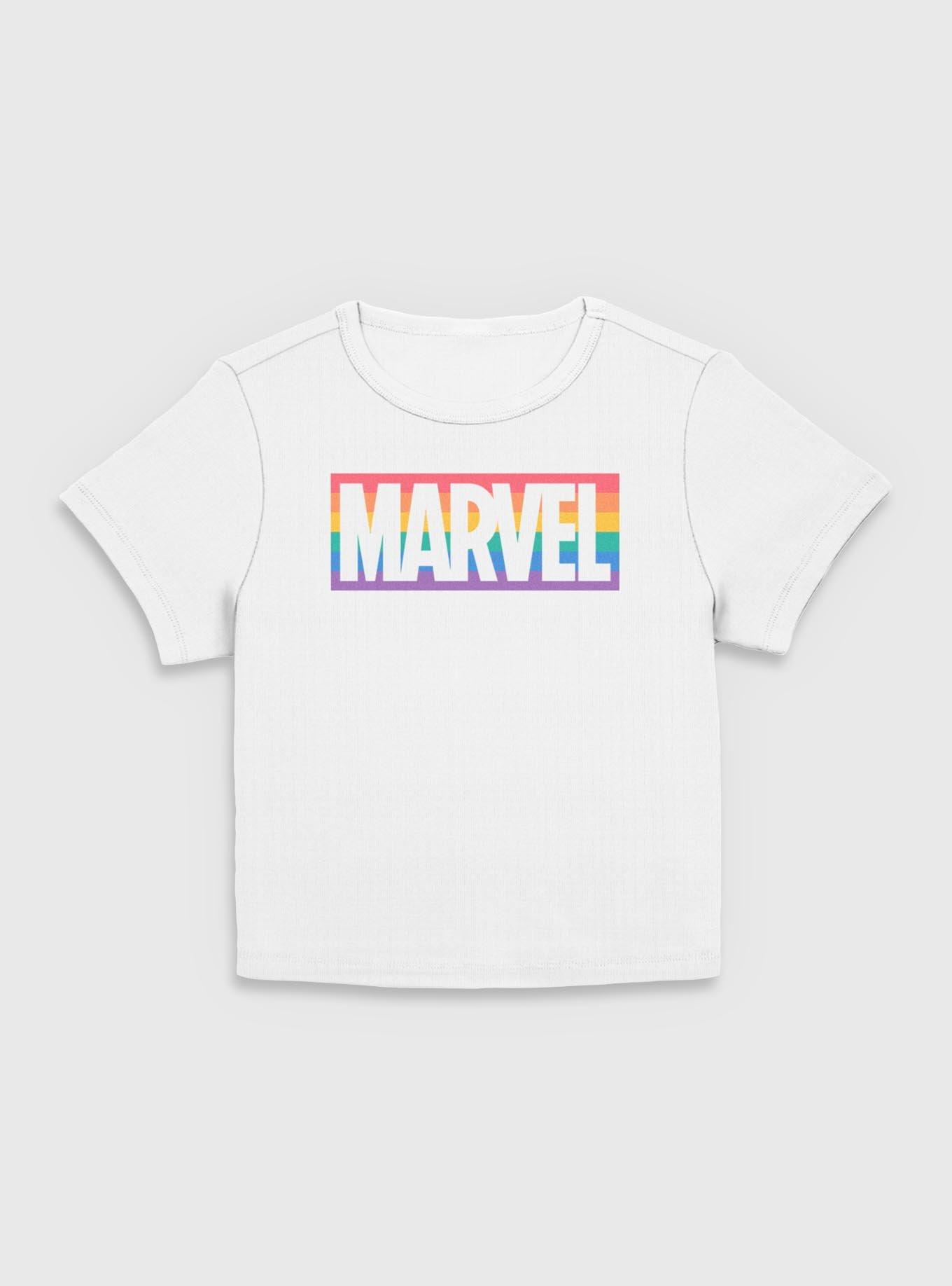 Marvel Pride Color Logo  Women Baby T-Shirt, , hi-res