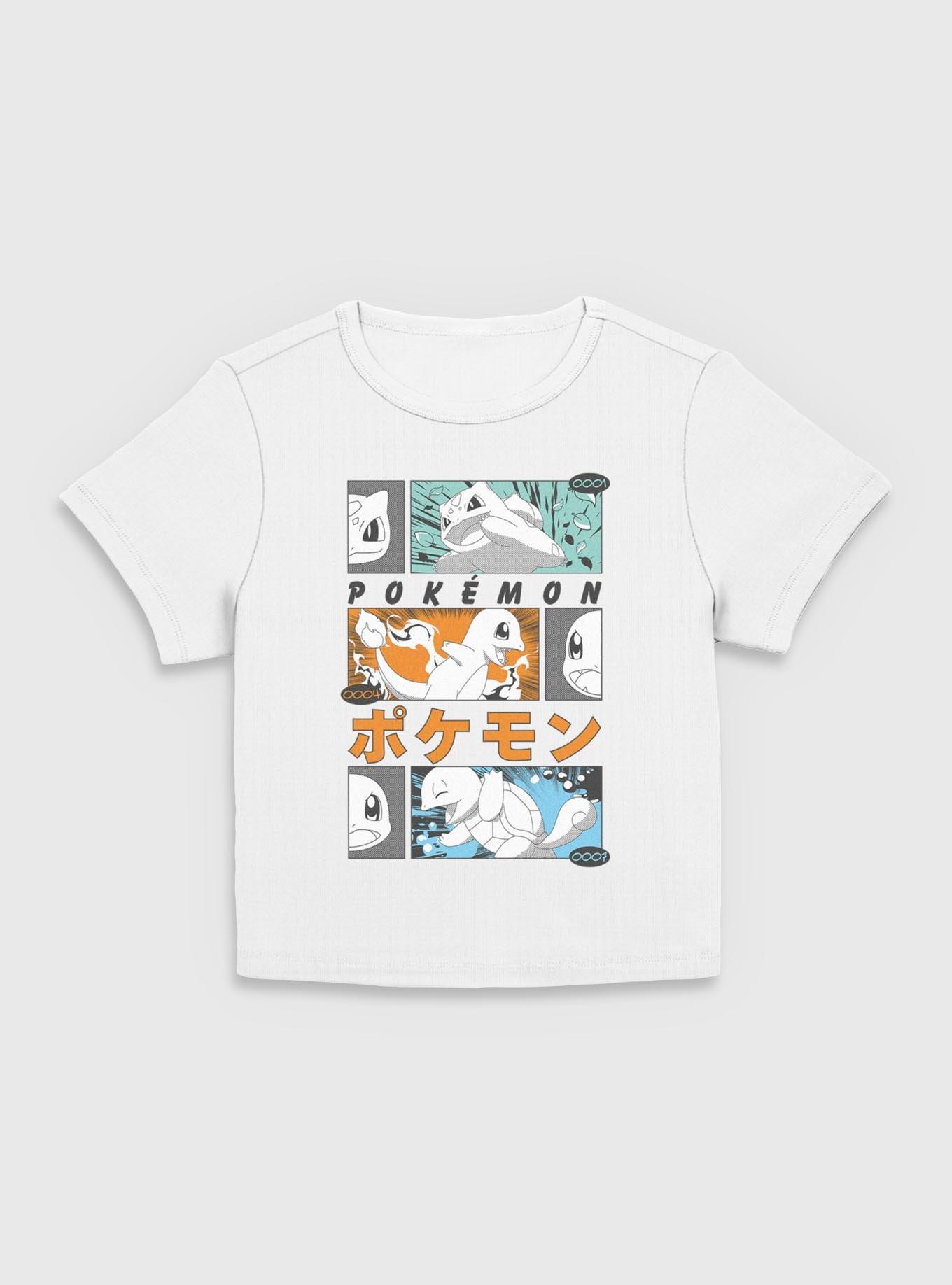 Pokemon Poster Starters Women Baby T-Shirt, , hi-res