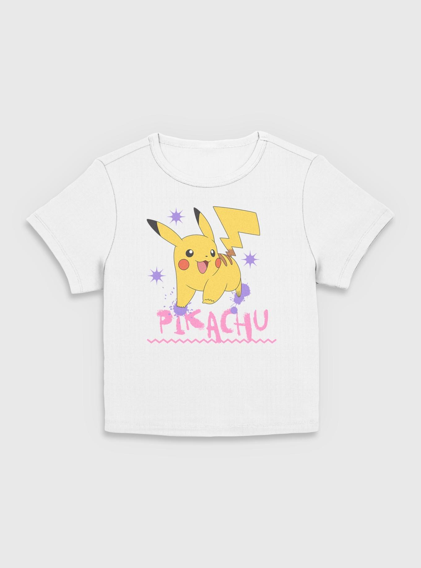 Pokemon Pikachu Spark Splatter Women Baby T-Shirt, , hi-res