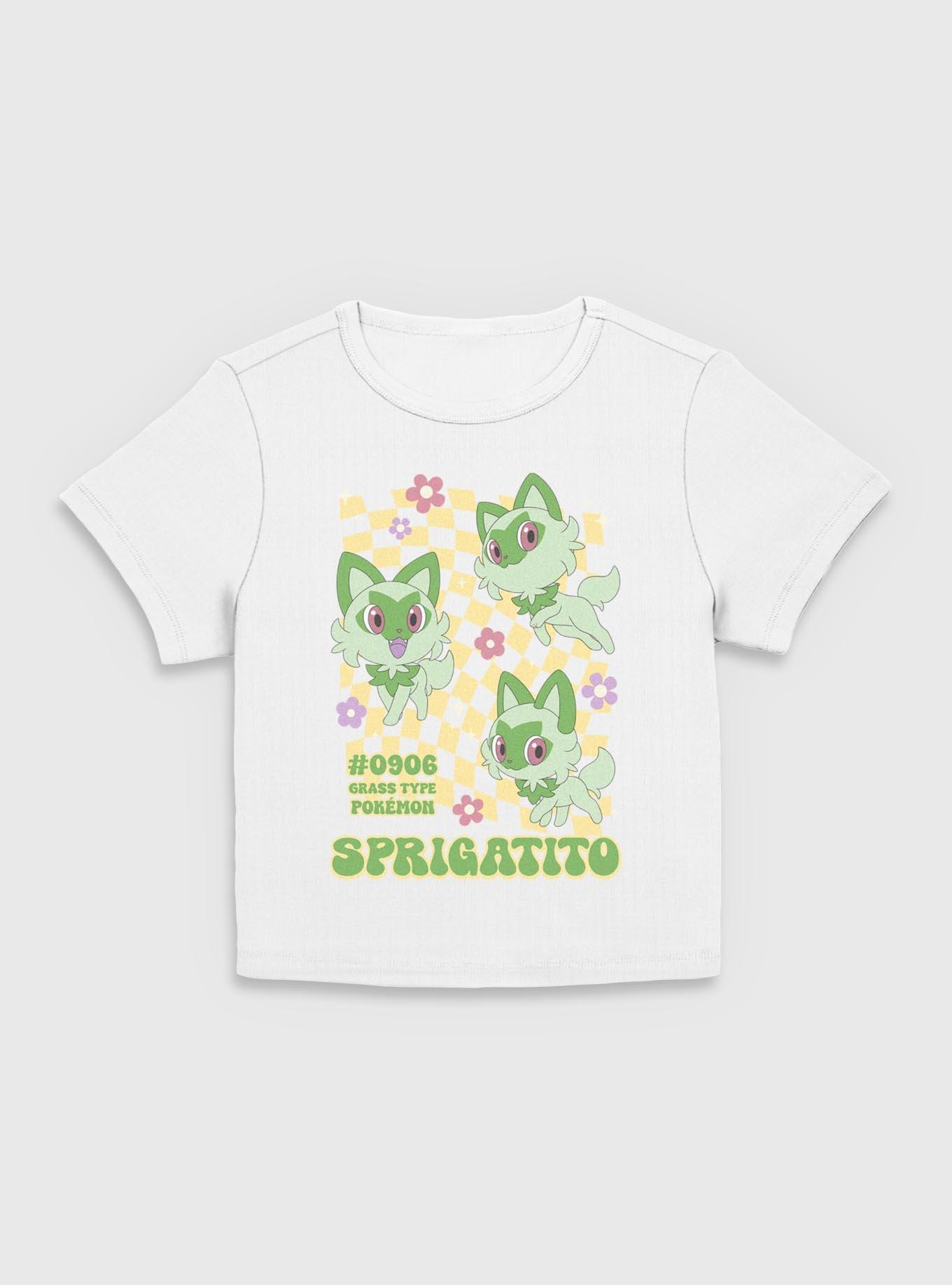 Pokemon Sprigatito Grass Type Women Baby T-Shirt, , hi-res