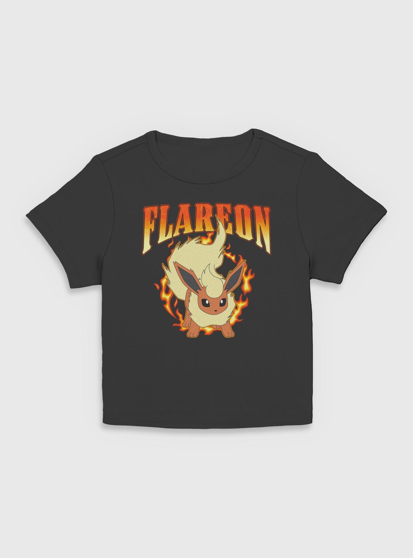 Pokemon Flareon Flame Wheel Women Baby T-Shirt, , hi-res
