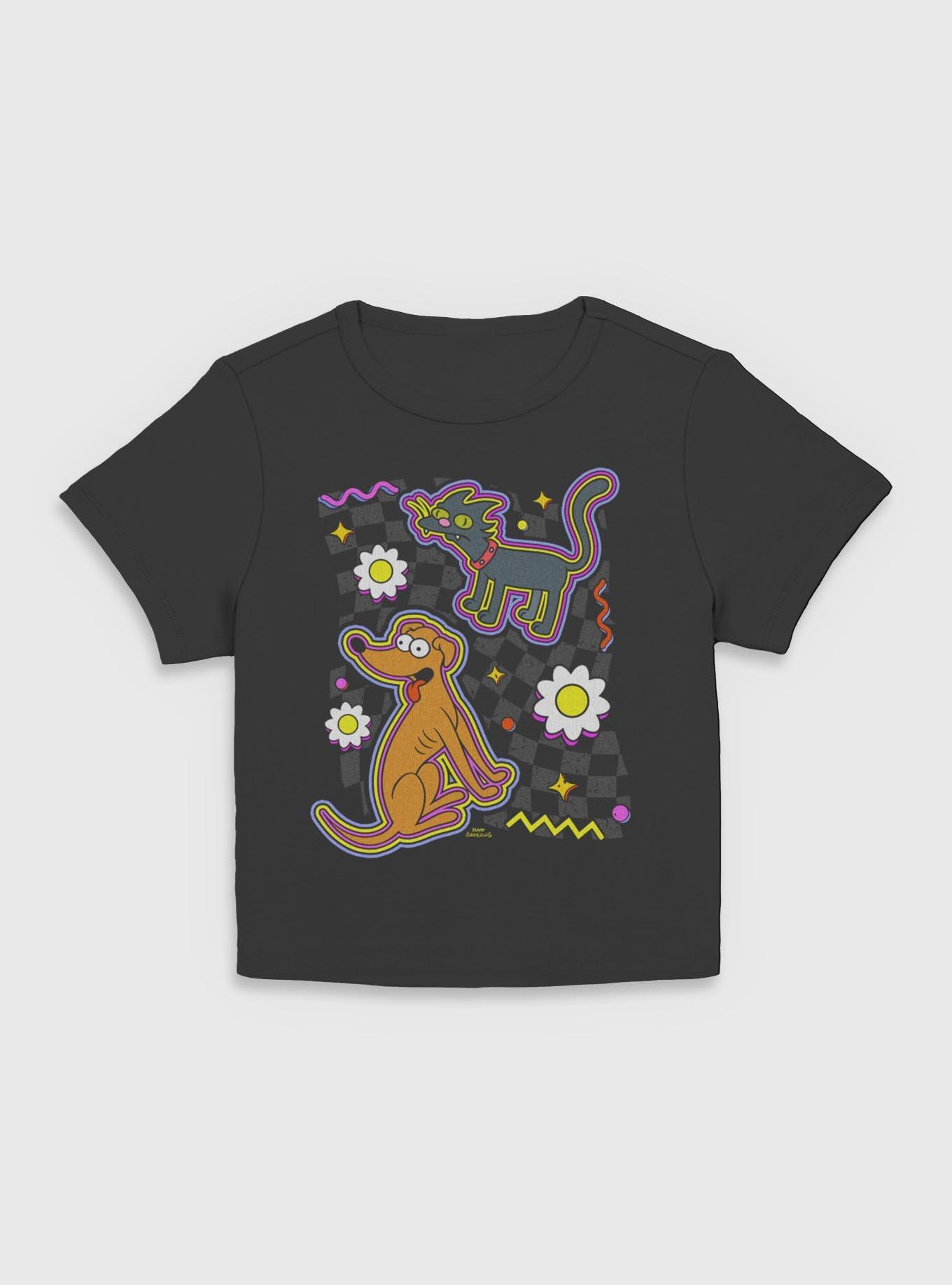 The Simpsons Dog Cat Women Baby T-Shirt, , hi-res