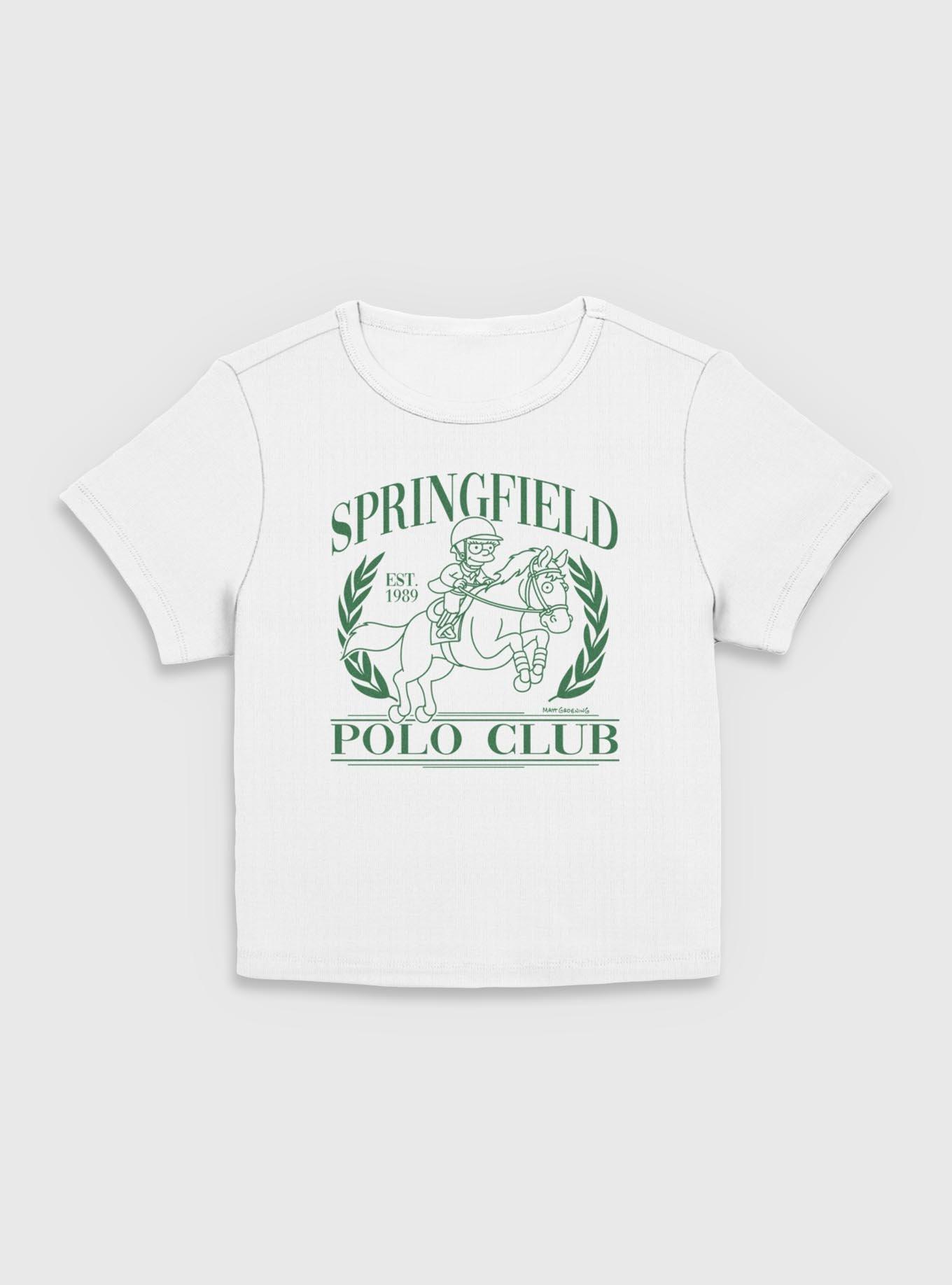The Simpsons Polo Club Women Baby T-Shirt, , hi-res