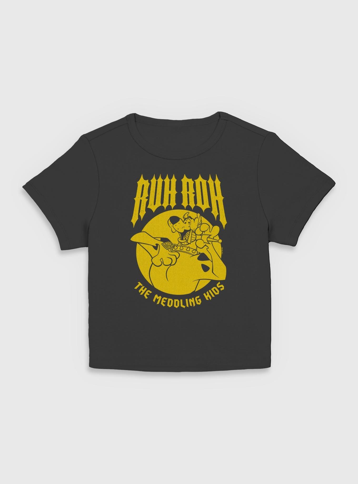 Scooby-Doo Ruh Roh  Women Baby T-Shirt, BLACK, hi-res