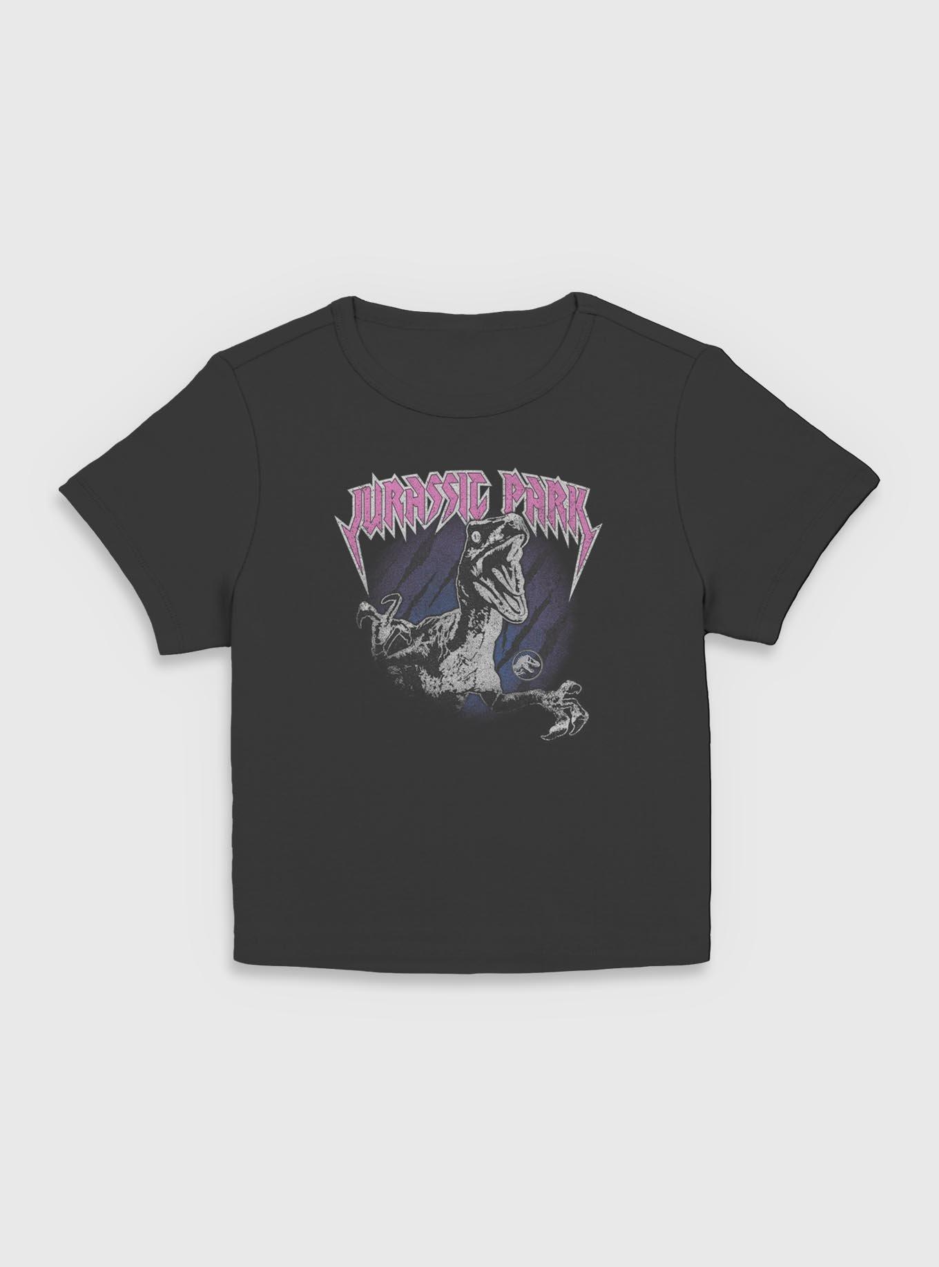 Jurassic Park Metal Raptor Women Baby T-Shirt, , hi-res
