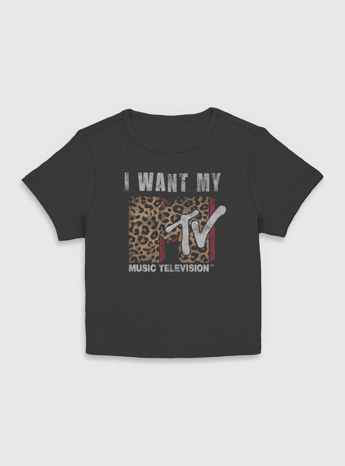 MTV Animal Print  Women Baby T-Shirt, , hi-res