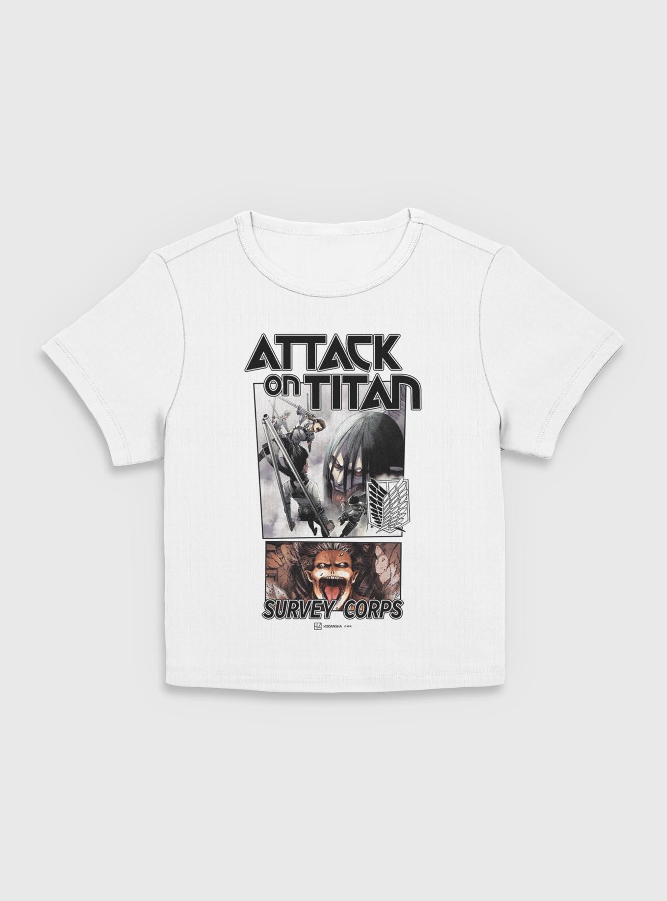 Attack on Titan Attack Panels  Women Baby T-Shirt, , hi-res