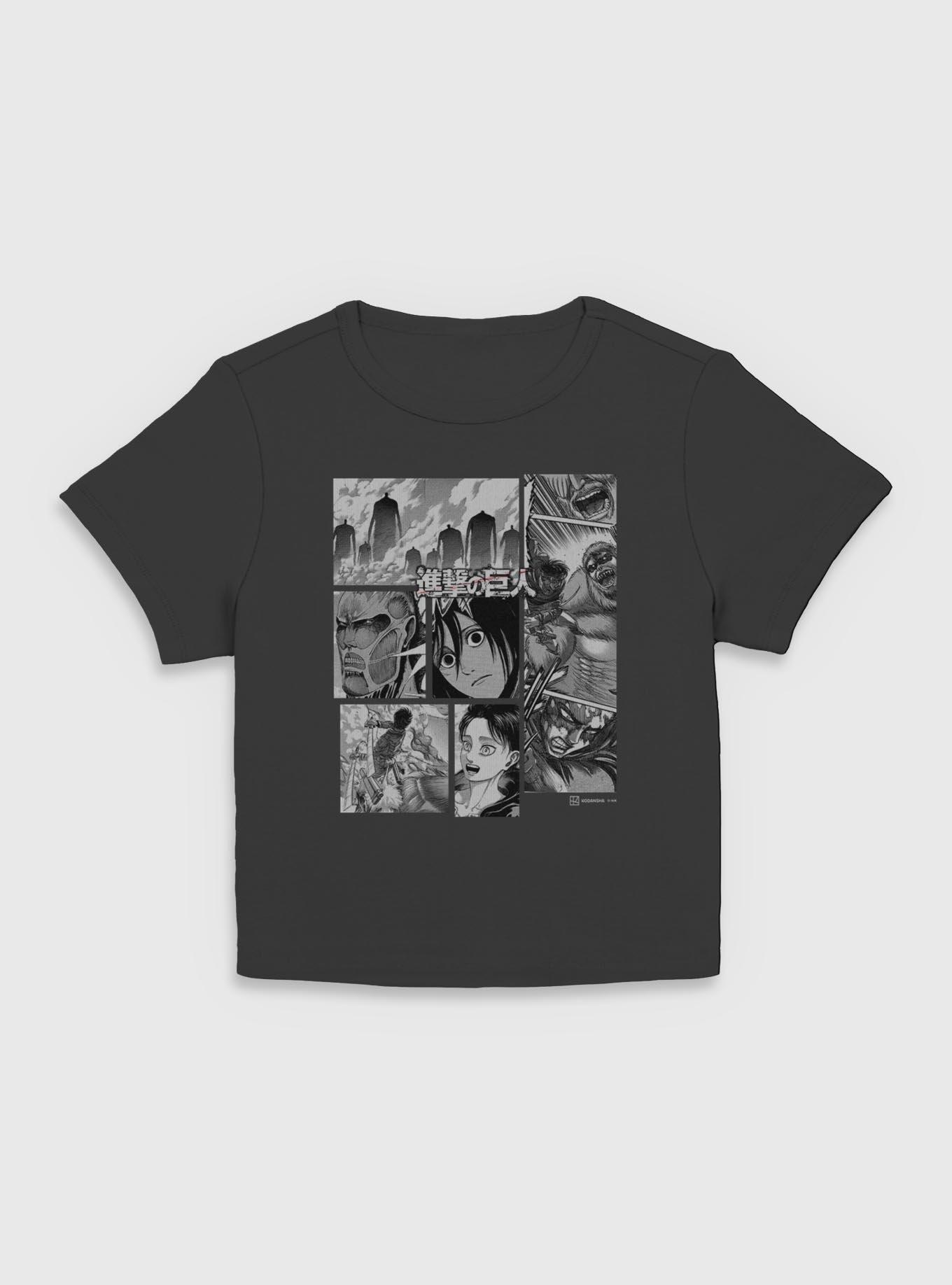 Attack on Titan Attack Panels  Women Baby T-Shirt, , hi-res