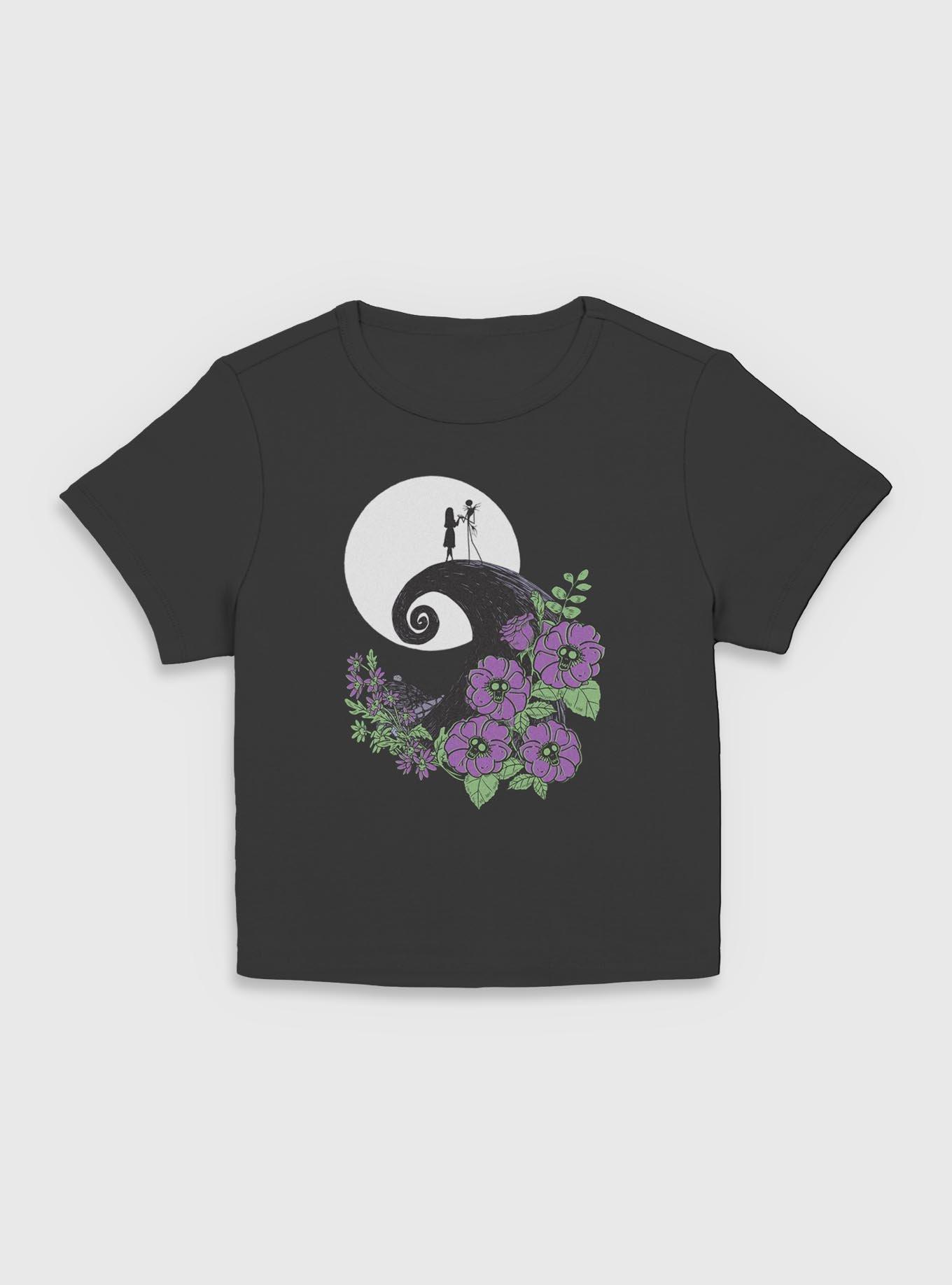 The Nightmare Before Christmas Nightmare Moon Roses  Women Baby T-Shirt, , hi-res