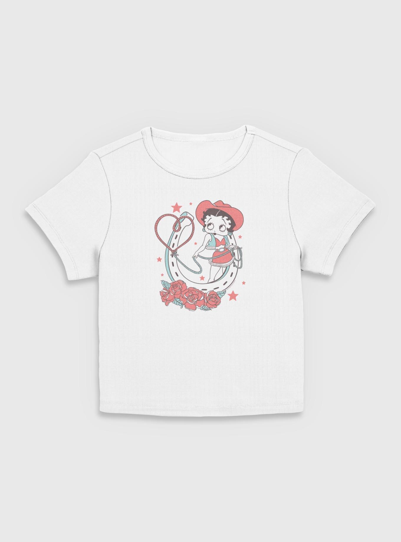 Betty Boop Rope My Heart Women Baby T-Shirt, , hi-res