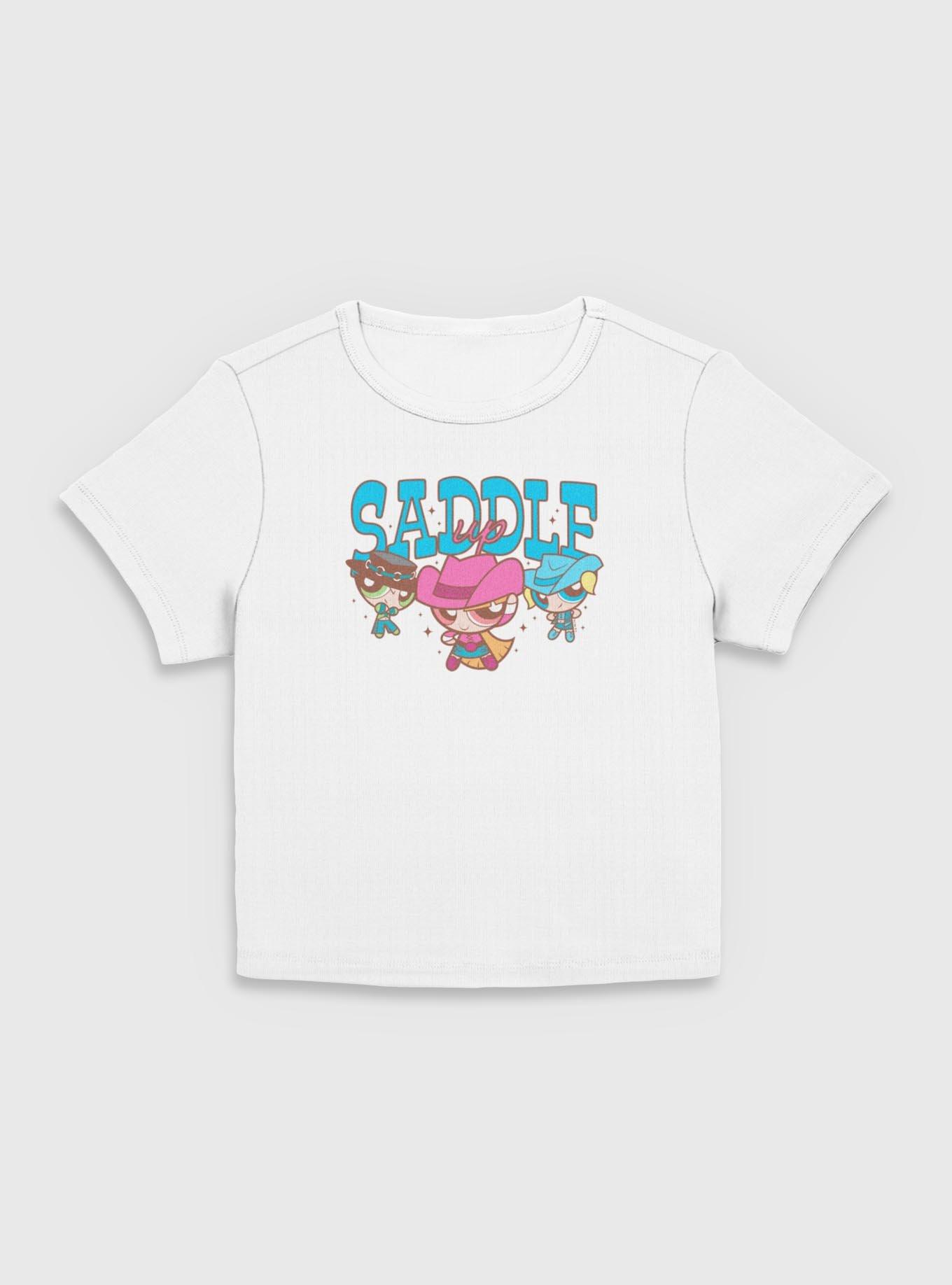 The Powerpuff Saddle Up Women Baby T-Shirt, , hi-res