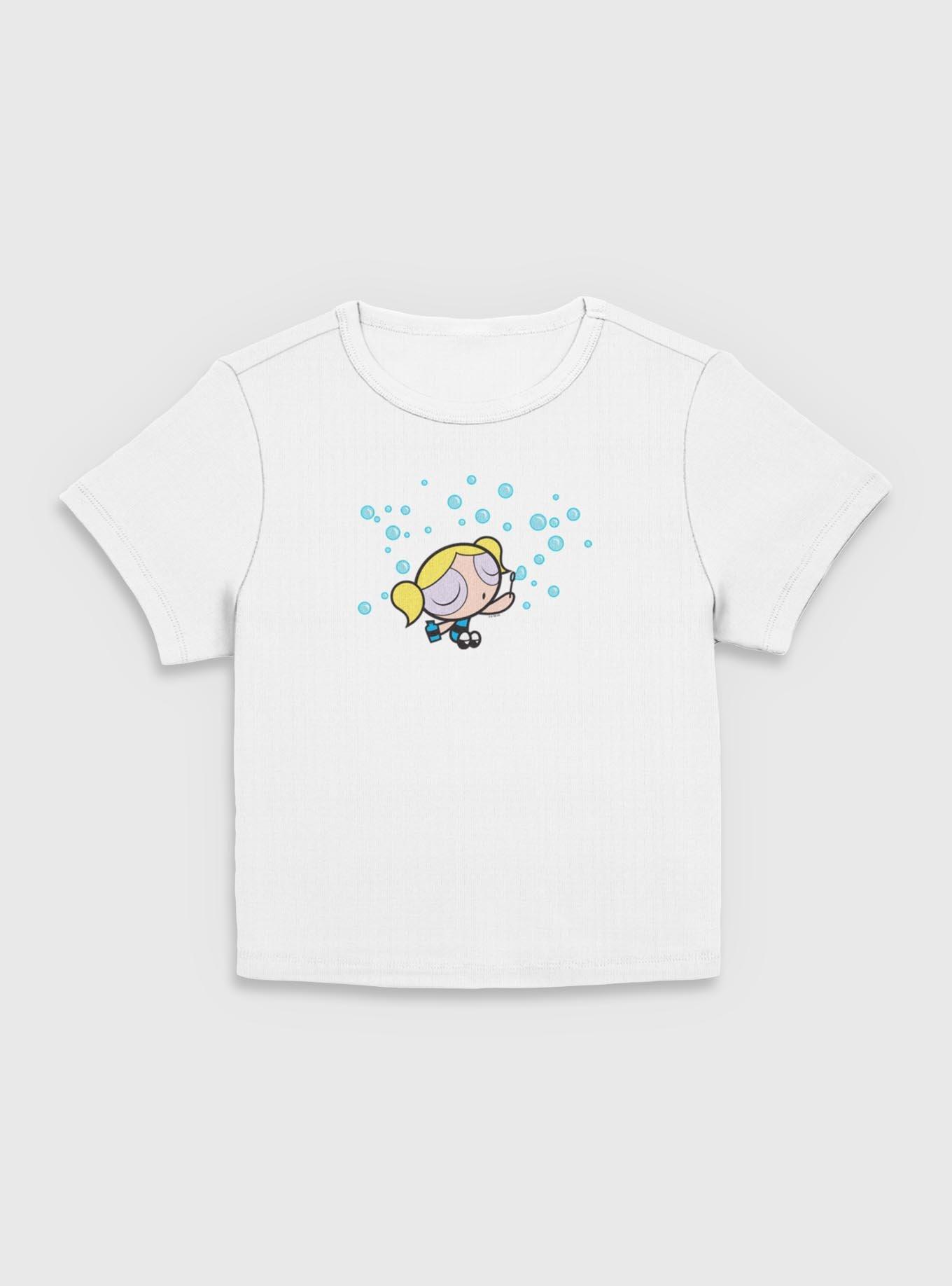 The Powerpuff Bubbles With Bubbles Women Baby T-Shirt, , hi-res