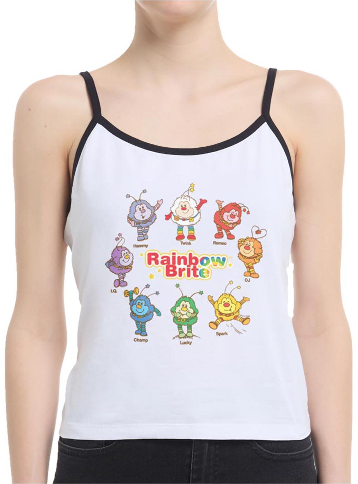 Rainbow Brite Sprites Textbook Womens Cami, WHITE, hi-res