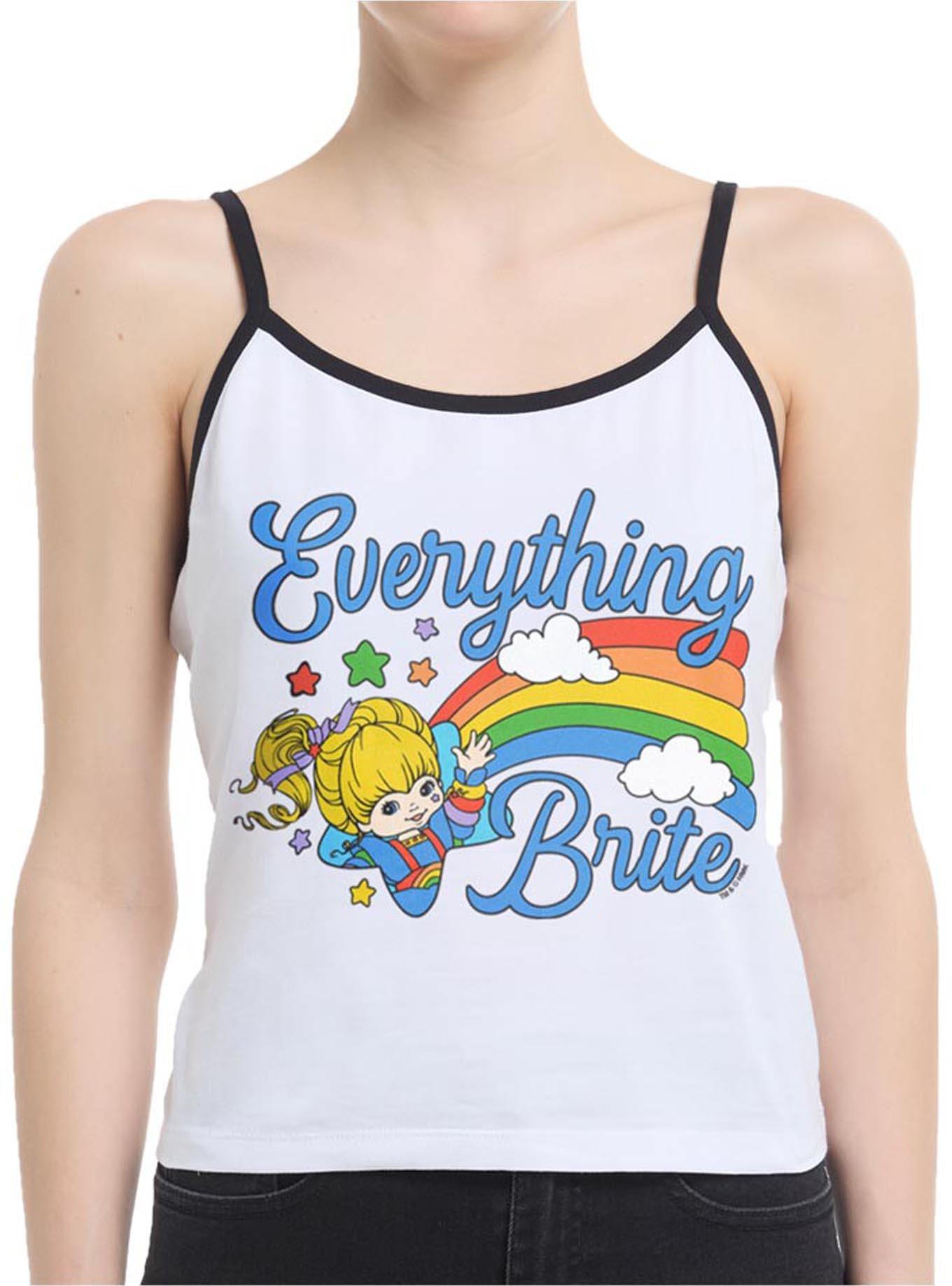 Rainbow Brite Everything Brite Womens Cami, WHITE, hi-res