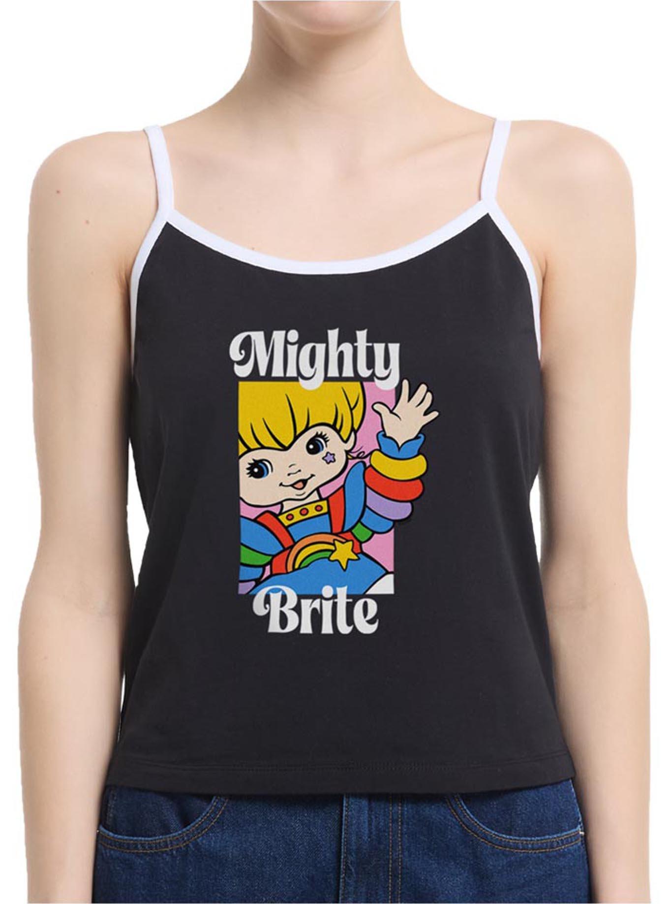 Rainbow Brite Mighty Brite Womens Cami, BLACK, hi-res