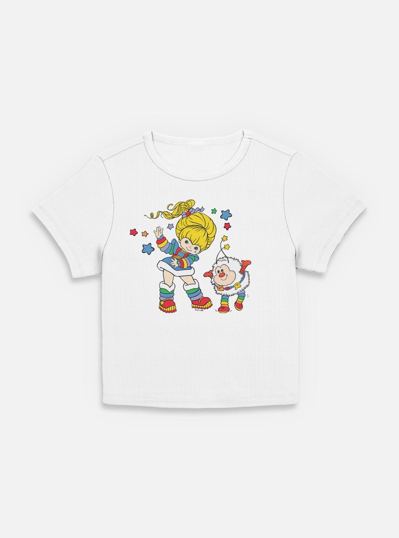 Rainbow Brite & Twink Women Baby T-Shirt, EGRET, hi-res