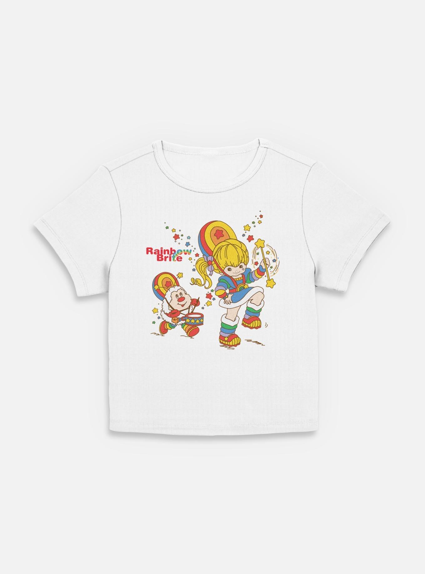 Rainbow Brite Parade Pals Women Baby T-Shirt, EGRET, hi-res