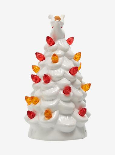The Nightmare Before Christmas Zero Light-Up Mini Ceramic Tree