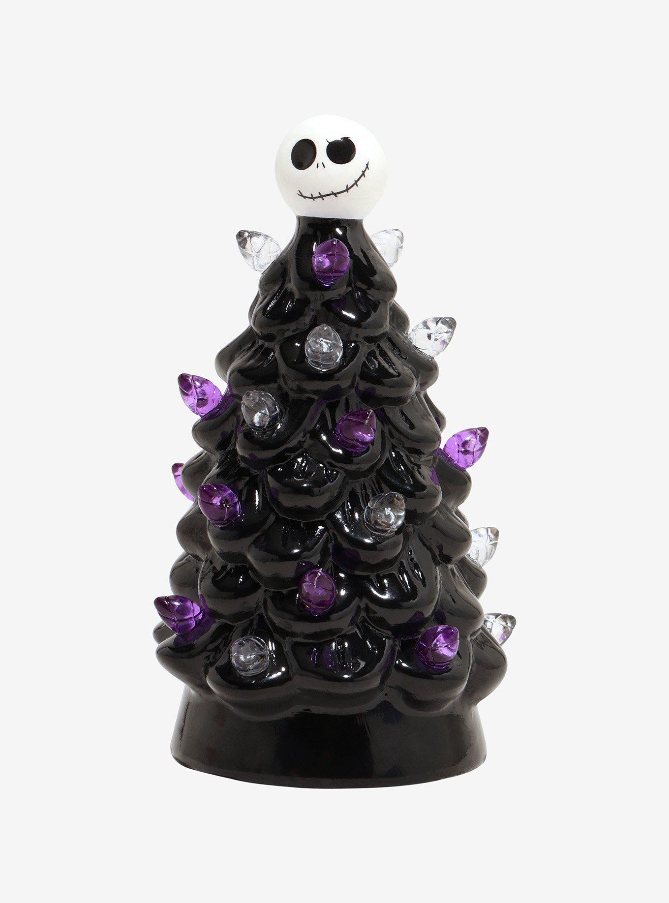 The Nightmare Before Christmas Jack Light-Up Mini Ceramic Tree, , hi-res