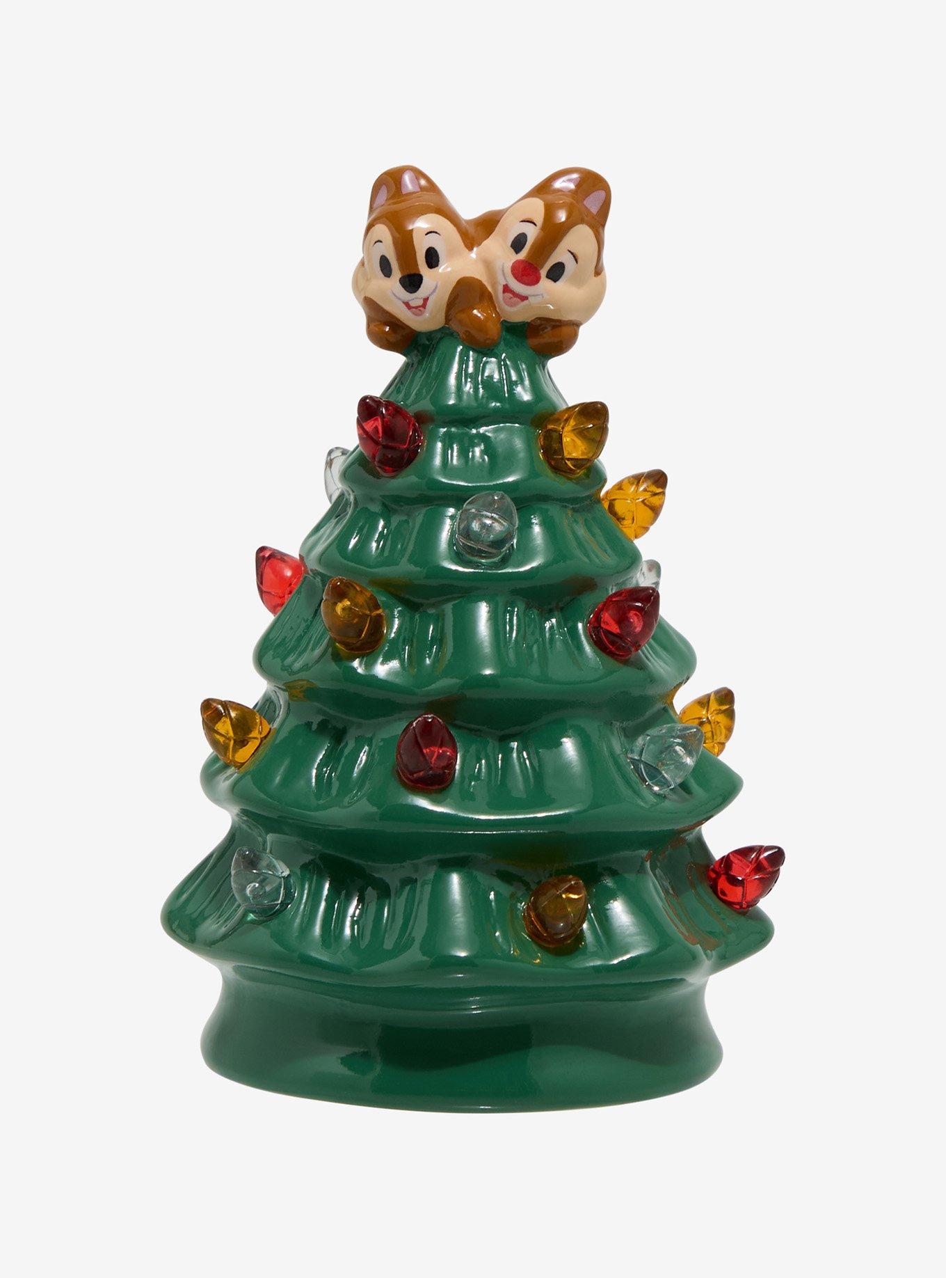 Disney Chip 'N' Dale Light-Up Mini Ceramic Tree