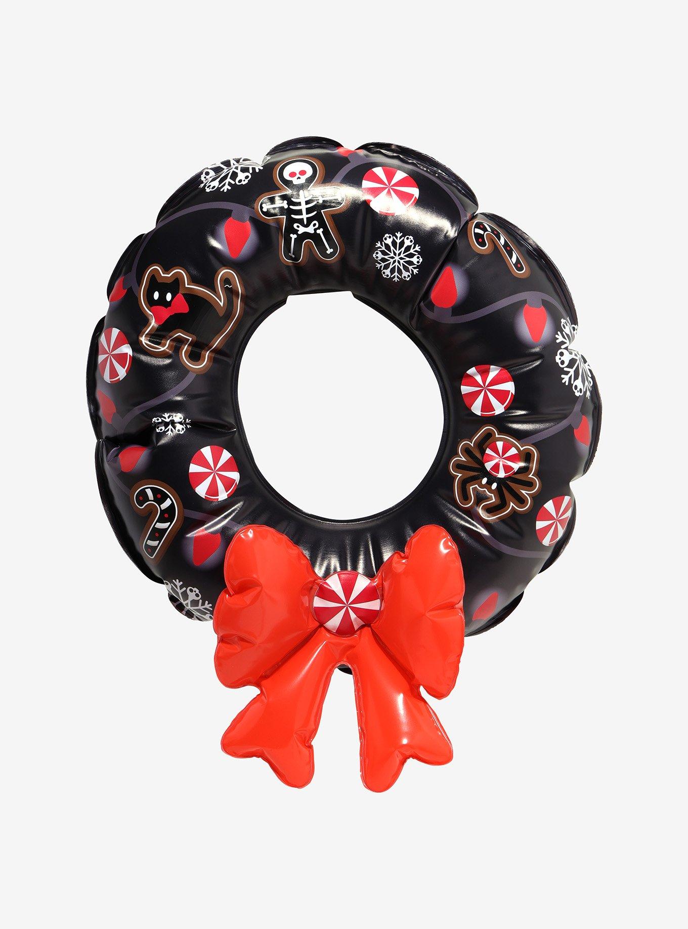 Sinister Sweets Inflatable Holiday Wreath, , hi-res