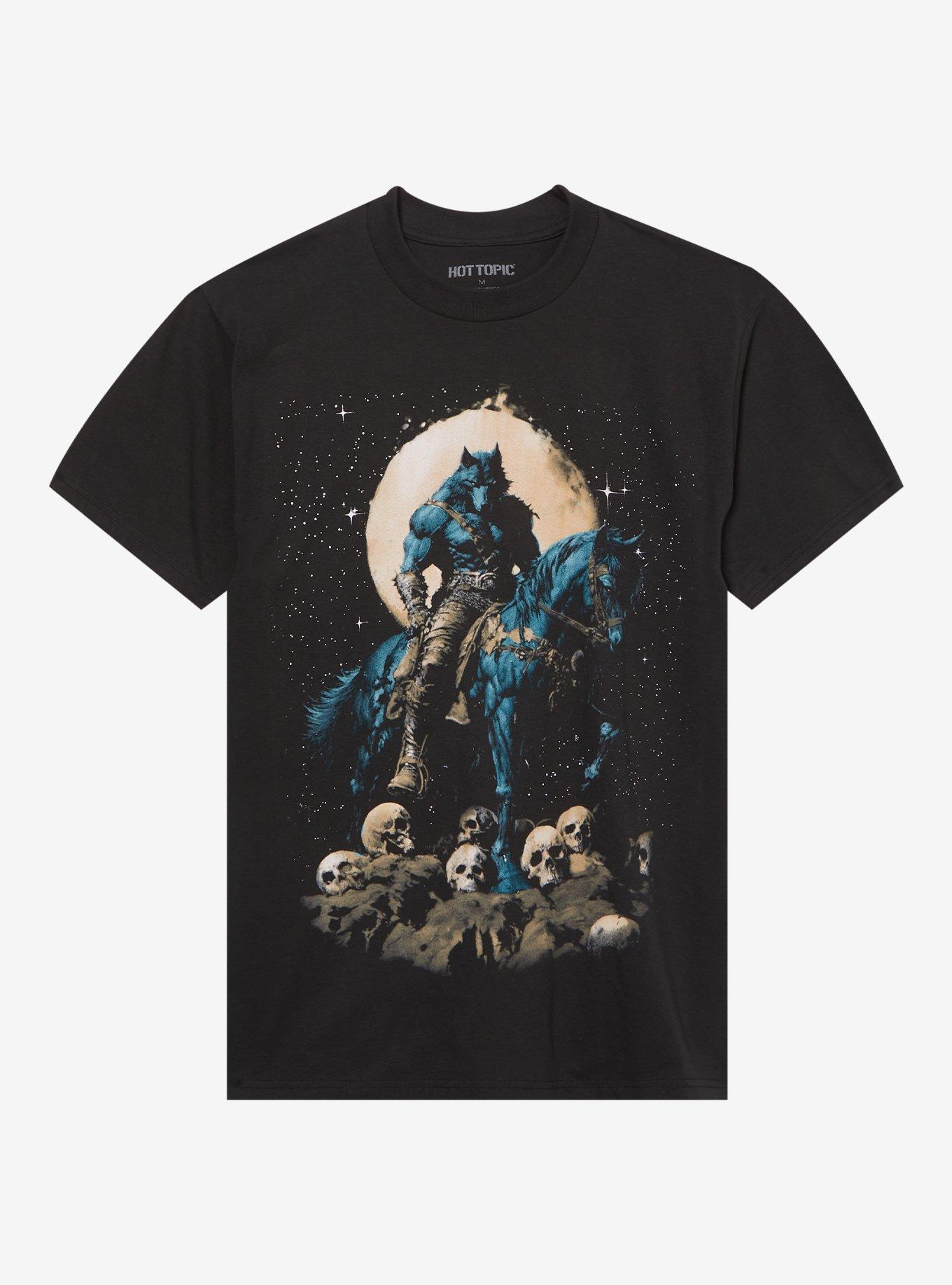 Wolf On Horse T-Shirt, , hi-res