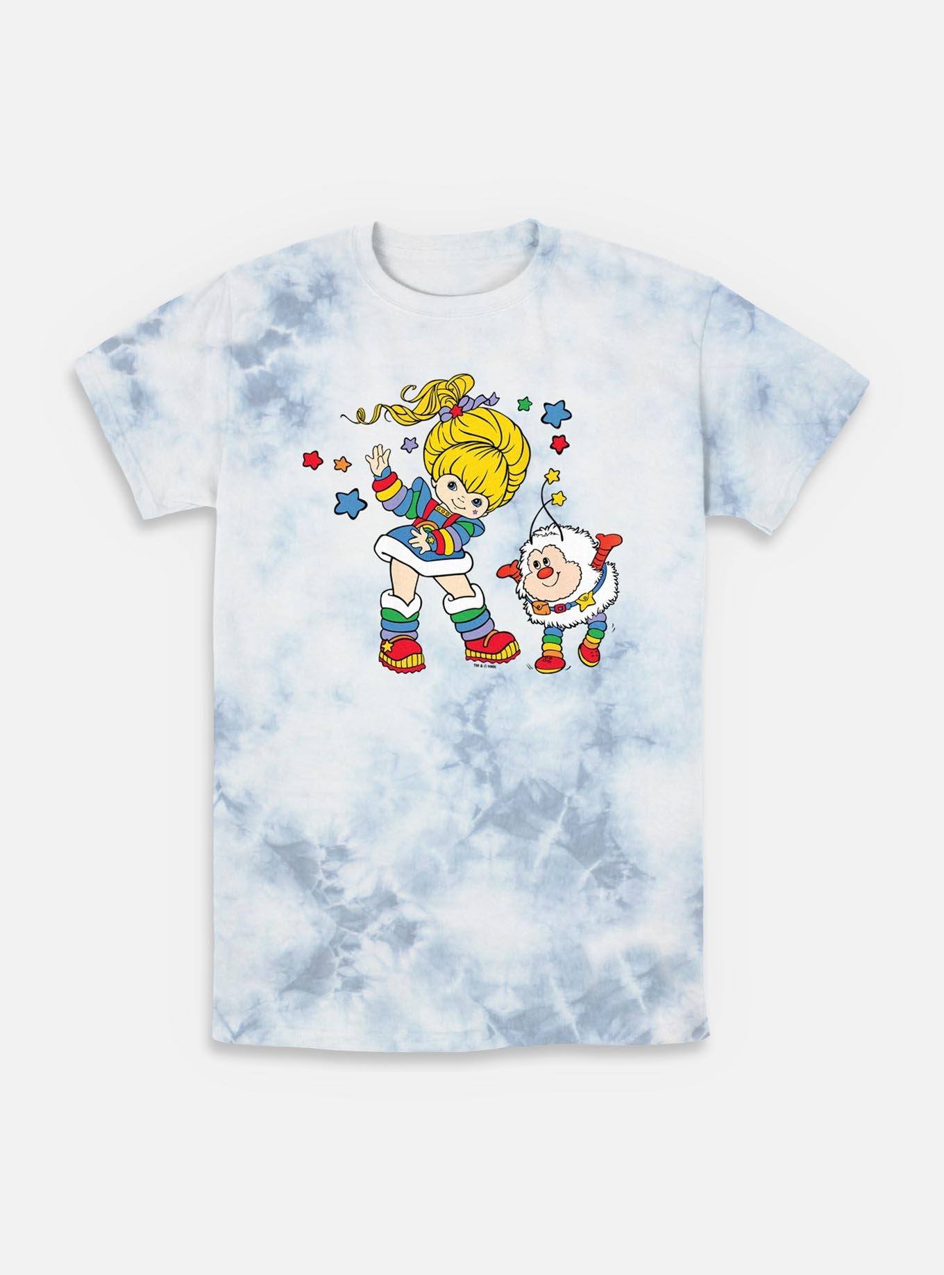 Rainbow Brite & Twink Tie-Dye T-Shirt, WHITEBLUE, hi-res