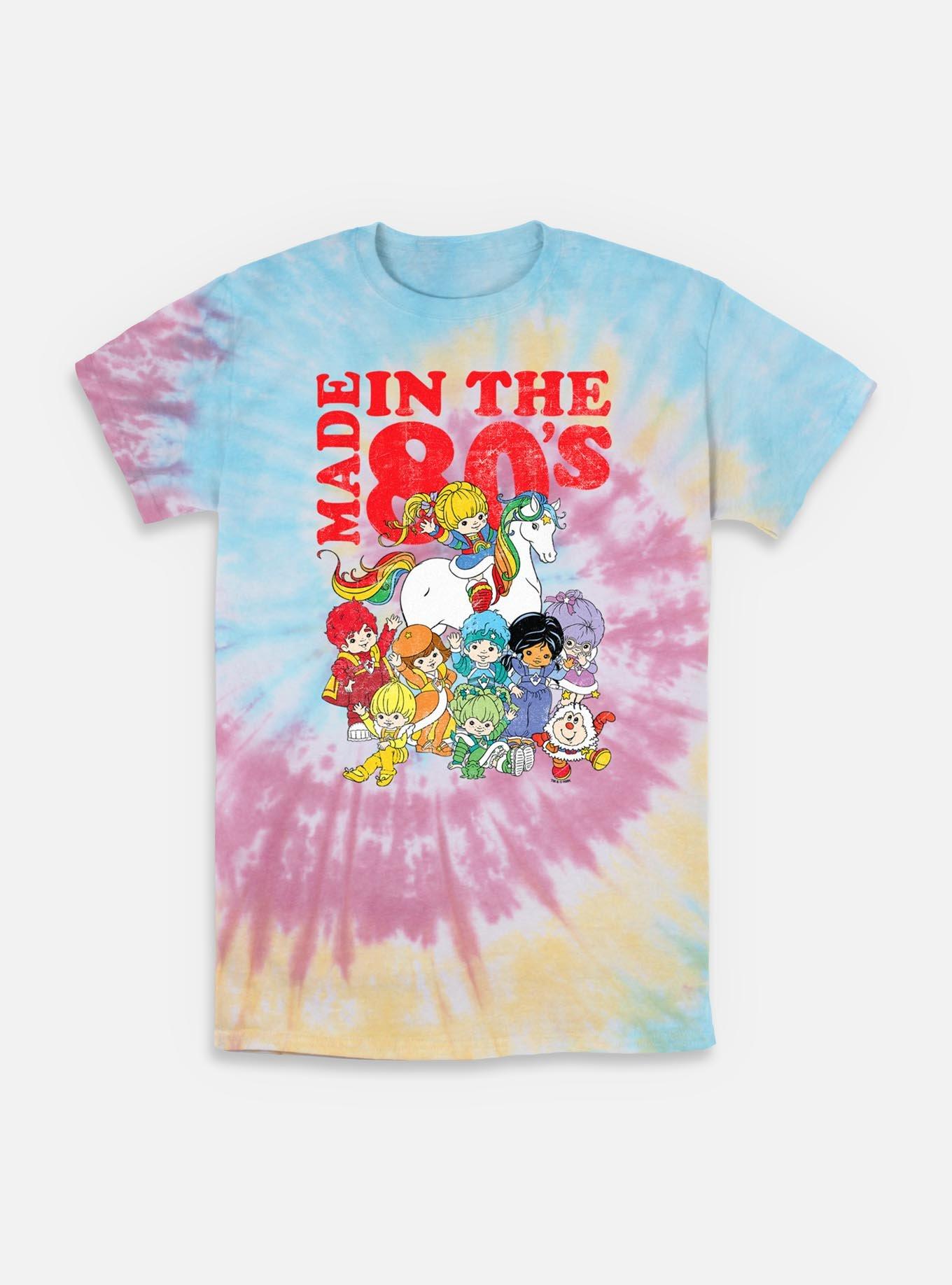Rainbow Brite Made In The 80S Tie-Dye T-Shirt, BLUPNKLY, hi-res