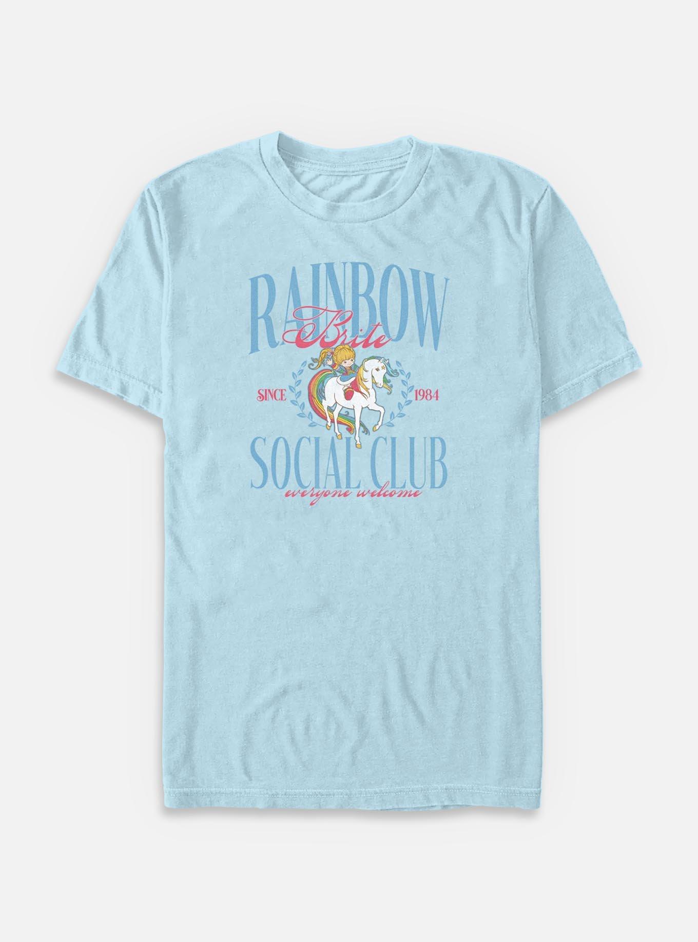 Rainbow Brite Social Club Garment Dye T-Shirt, CHAMBRAY, hi-res