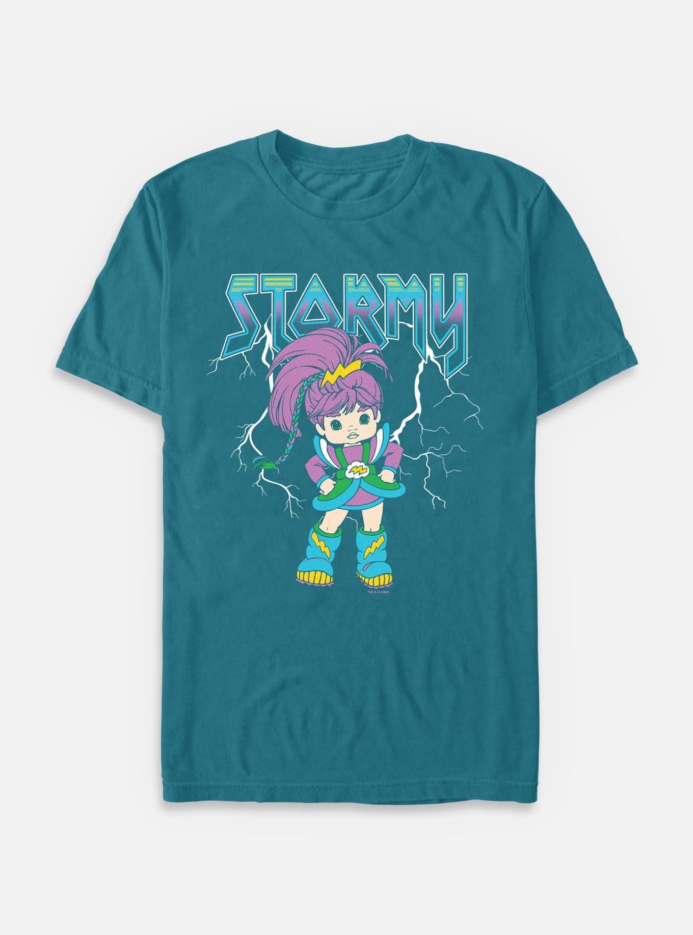 Rainbow Brite Metal Stormy Garment Dye T-Shirt, TOPAZ, hi-res