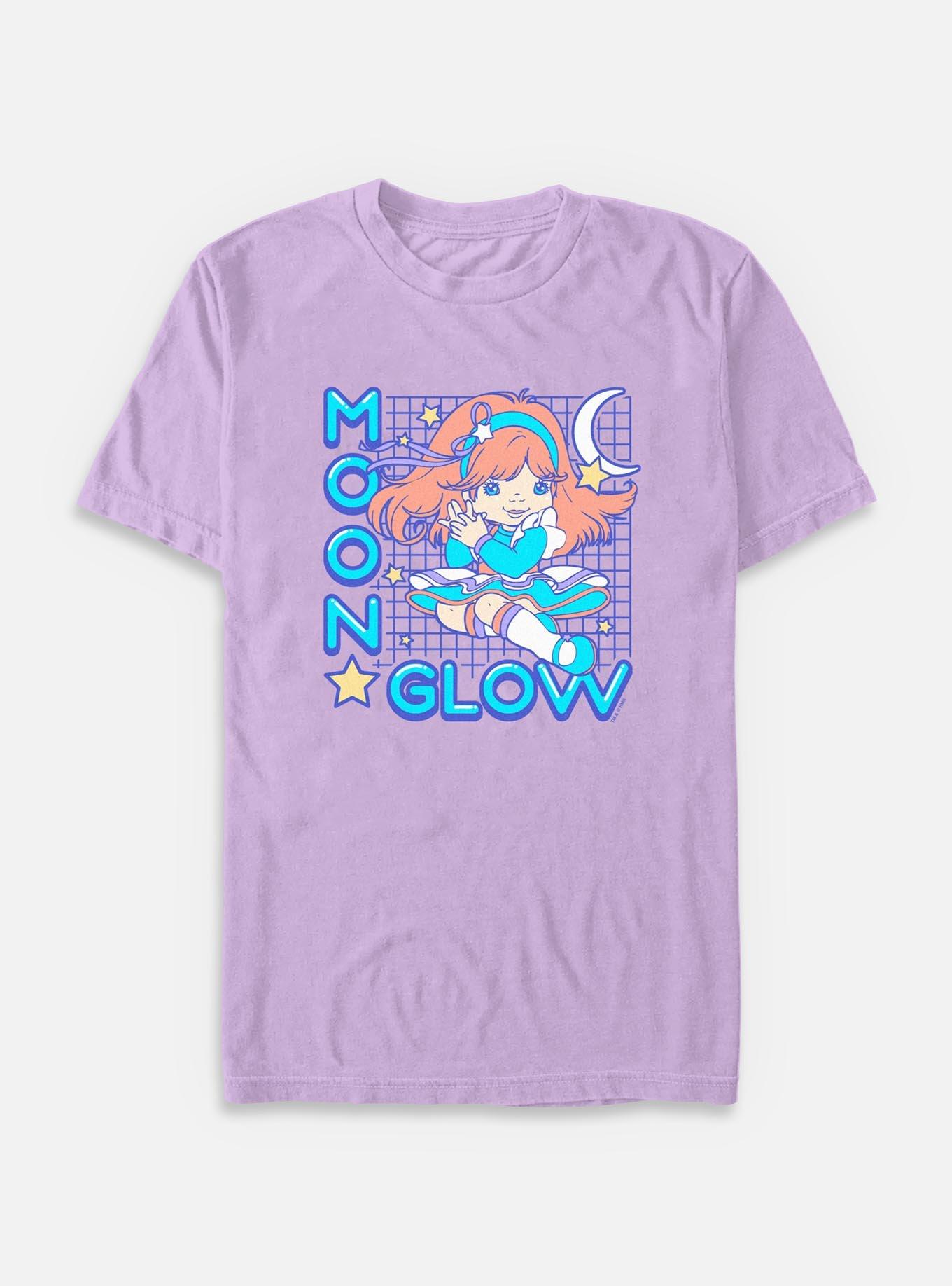Rainbow Brite Kawaii Moon Glow Garment Dye T-Shirt, ORCHID, hi-res