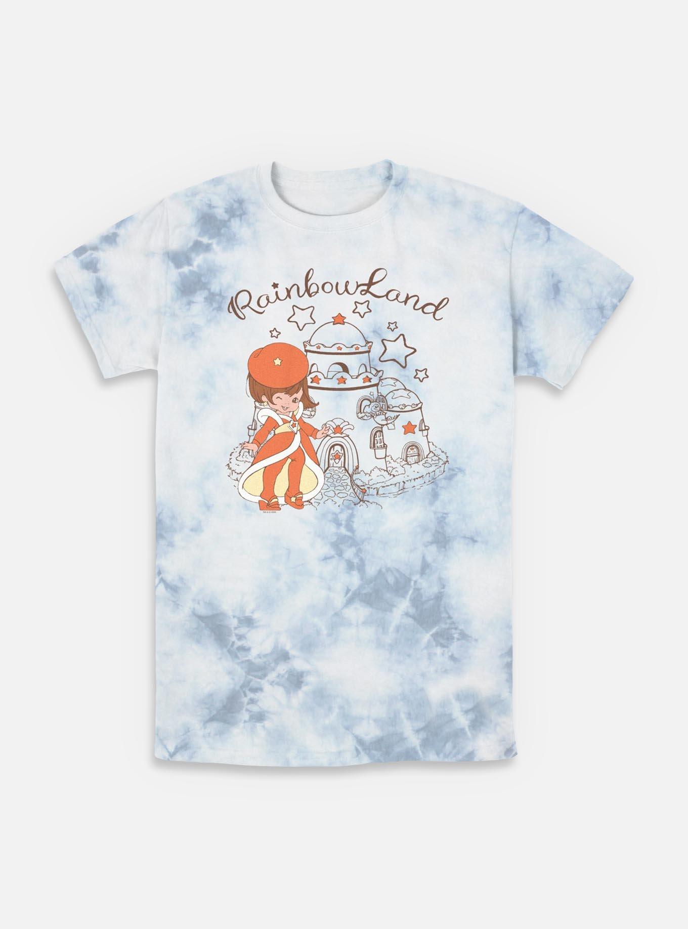 Rainbow Brite Lala In Paris Tie-Dye T-Shirt, WHITEBLUE, hi-res