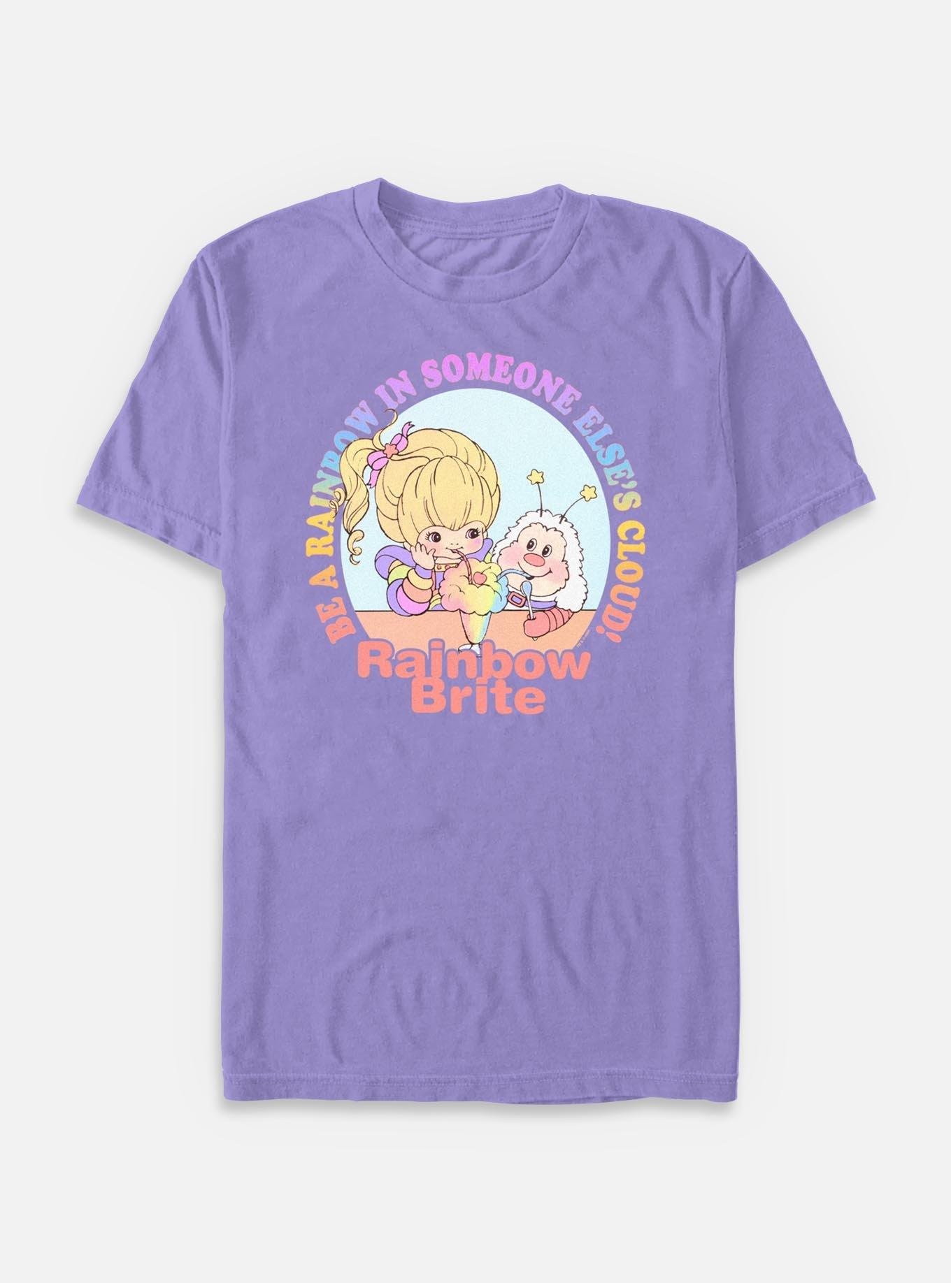 Rainbow Brite Be A Rainbow Friends Garment Dye T-Shirt, VIOLET, hi-res
