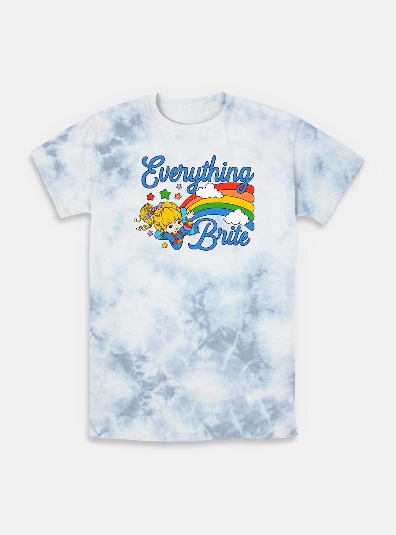 Rainbow Brite Everything Brite Tie-Dye T-Shirt, WHITEBLUE, hi-res