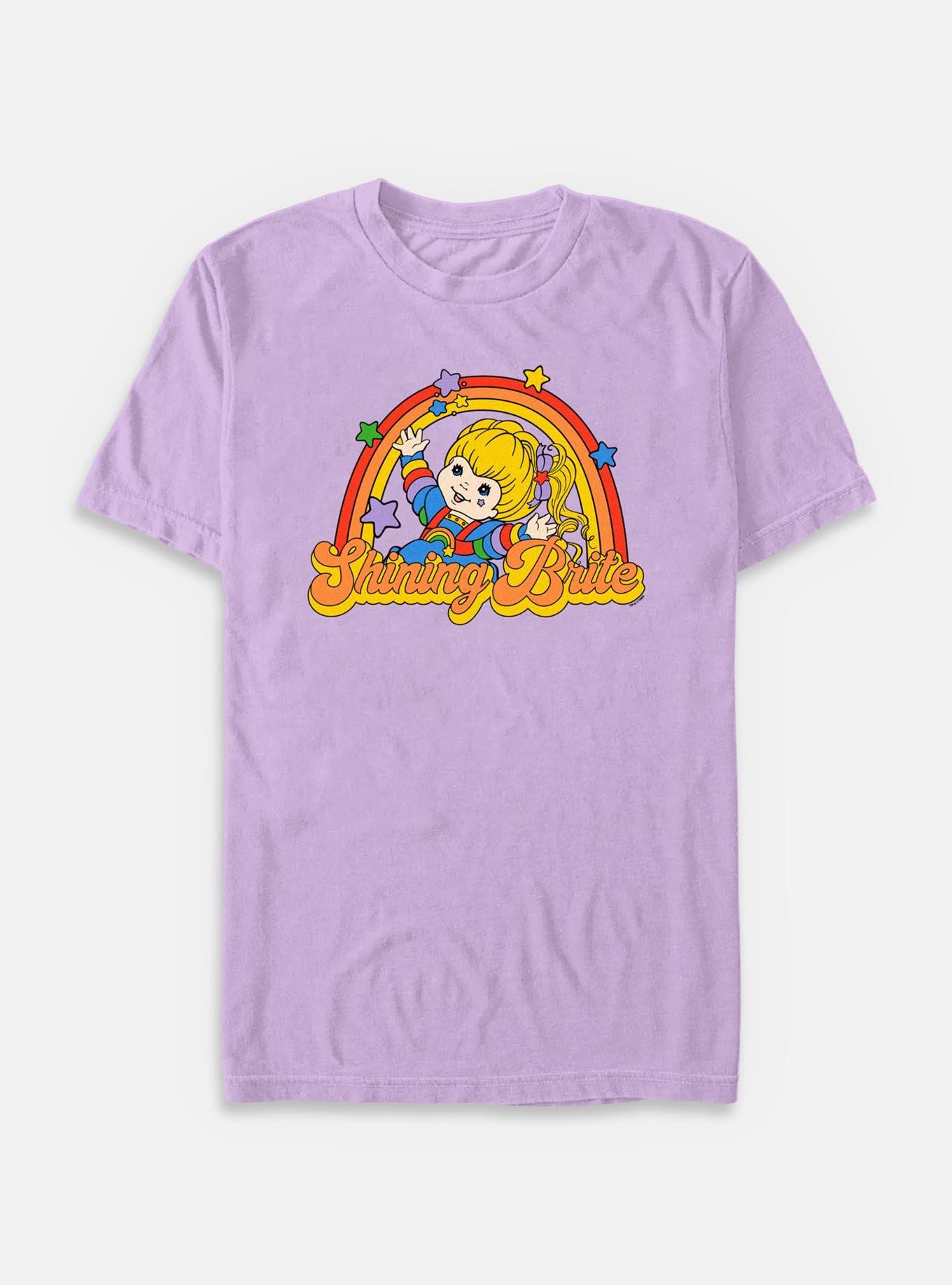 Rainbow Brite Shining Brite Garment Dye T-Shirt, ORCHID, hi-res
