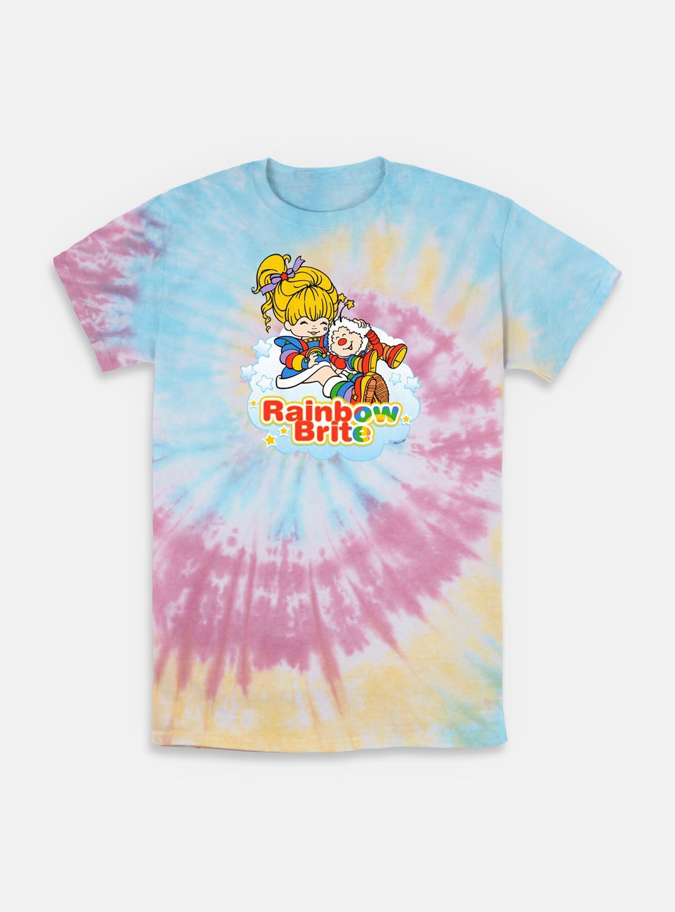 Rainbow Brite Cloud Tie-Dye T-Shirt, BLUPNKLY, hi-res