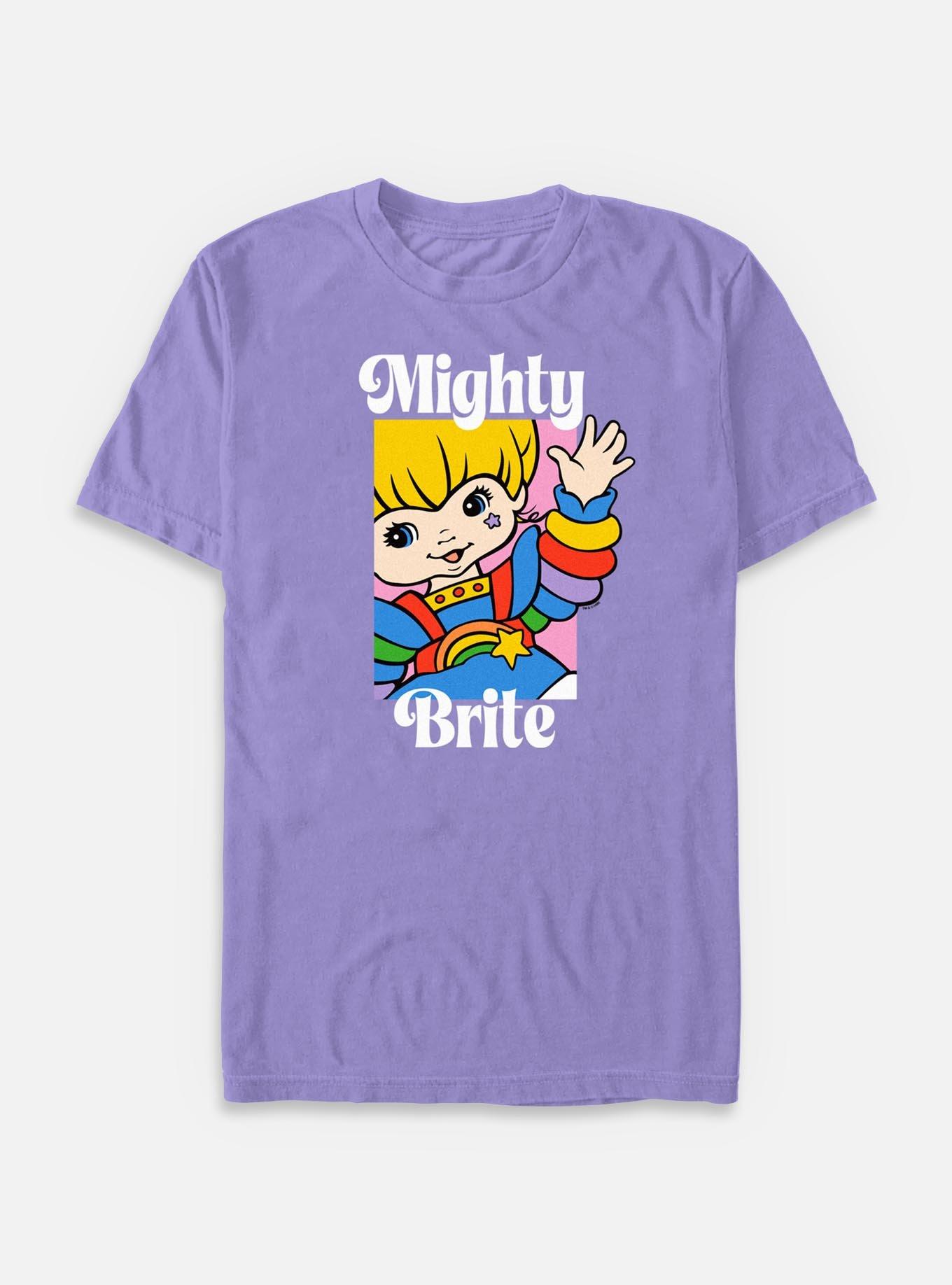 Rainbow Brite Mighty Brite Garment Dye T-Shirt, VIOLET, hi-res