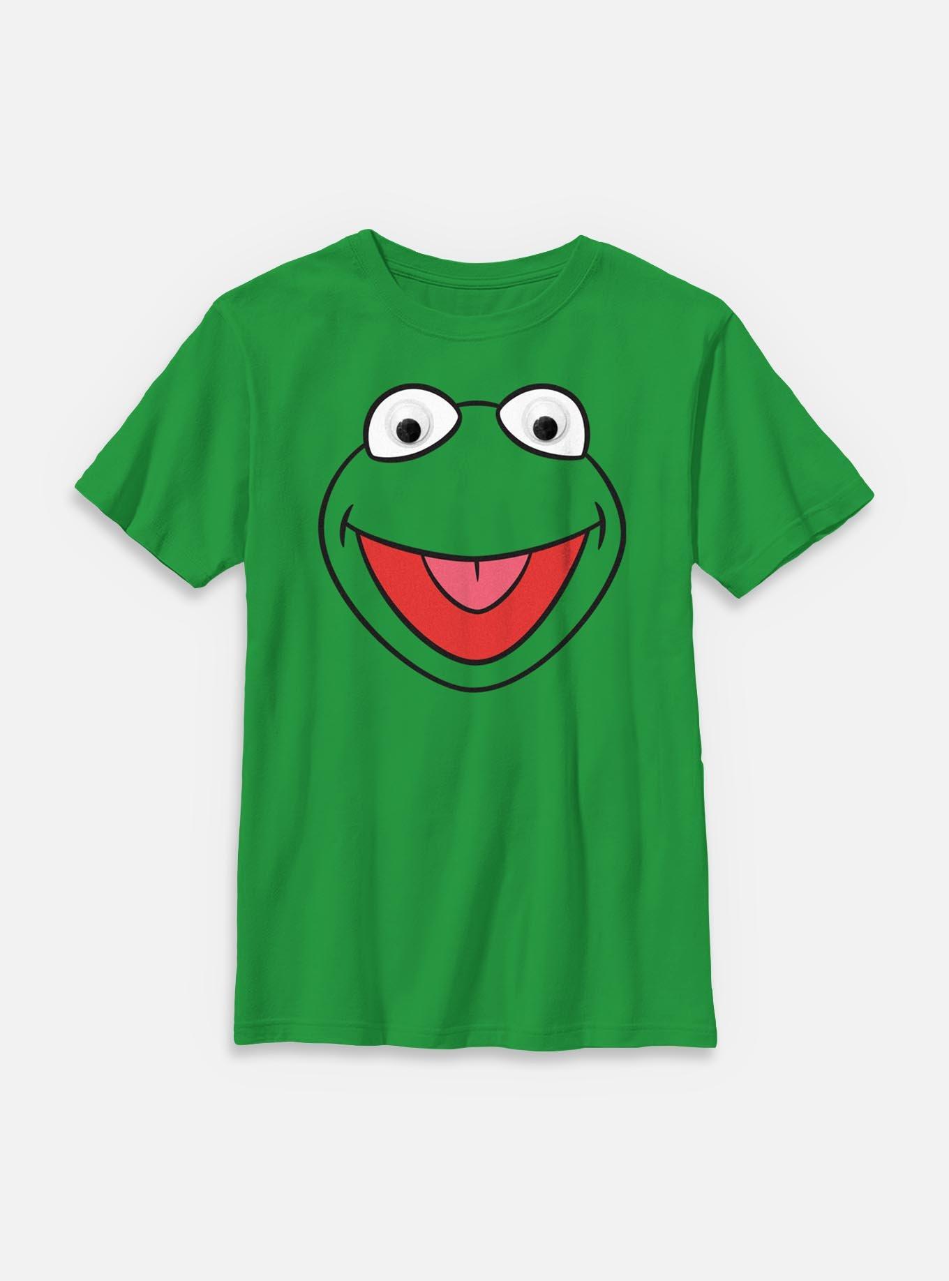 Disney The Muppets Kermit Face Youth T-Shirt, , hi-res
