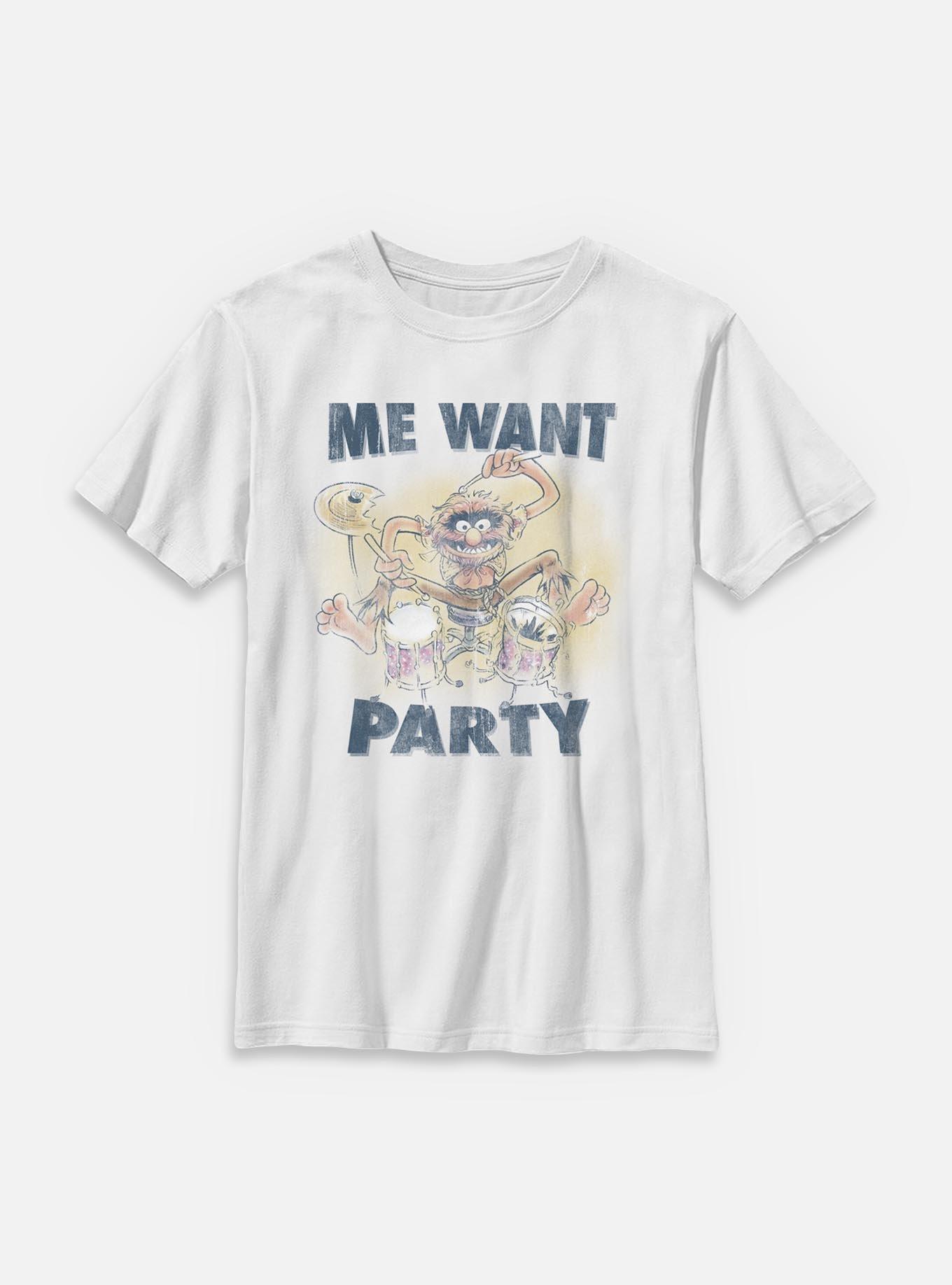 Disney The Muppets Me Want Party Youth T-Shirt, , hi-res