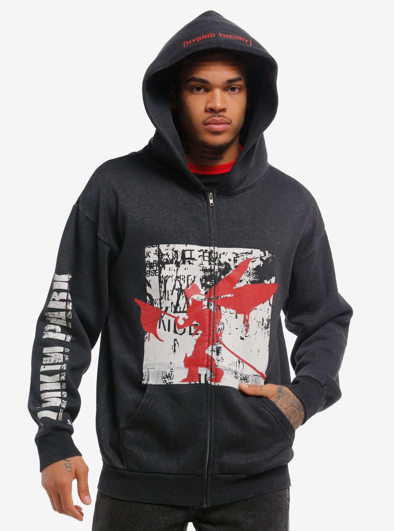 Linkin Park Hybrid Theory Pigment-Dyed Hoodie, , hi-res