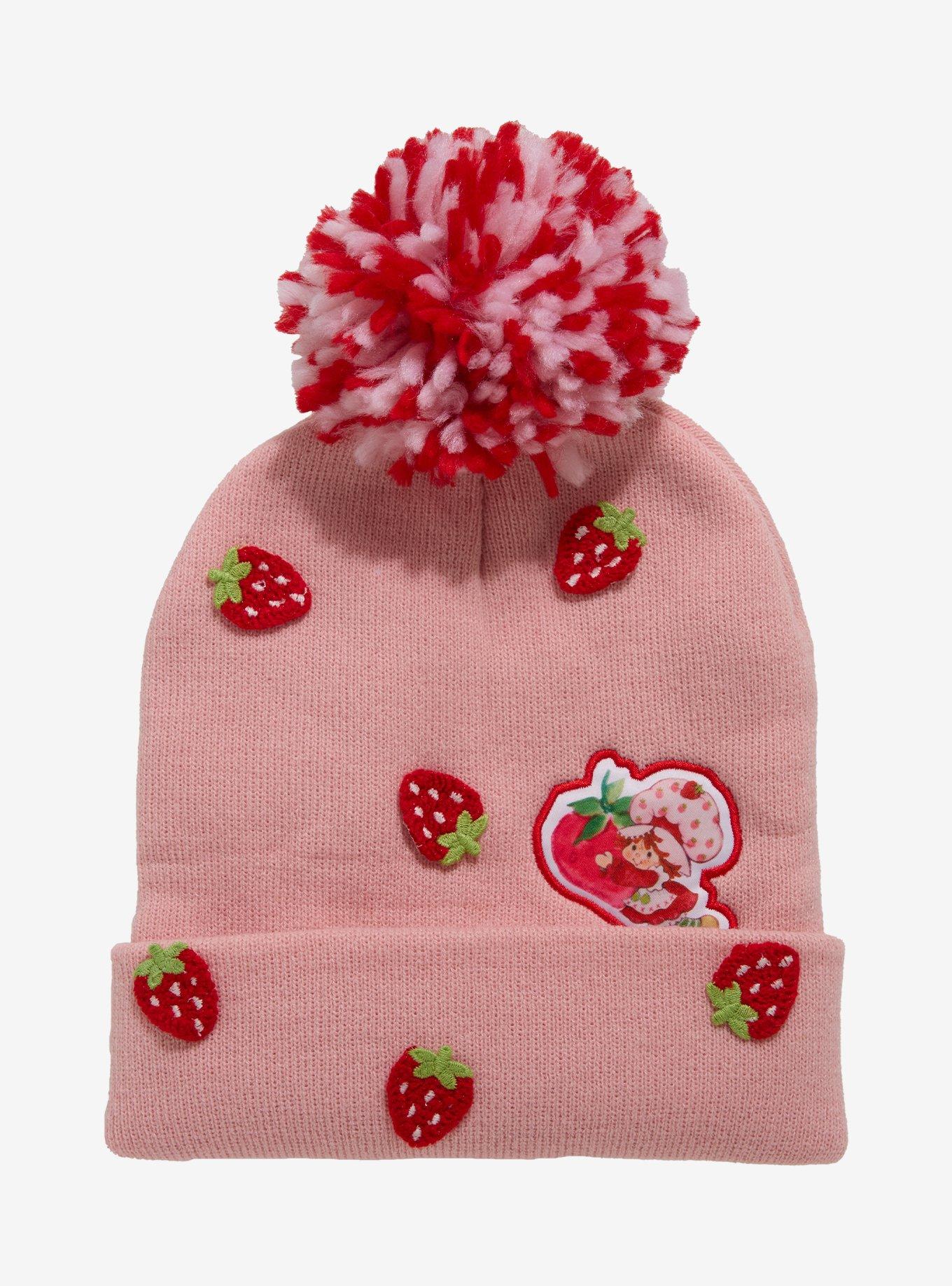 Strawberry Shortcake Peeking Pom Beanie, , hi-res