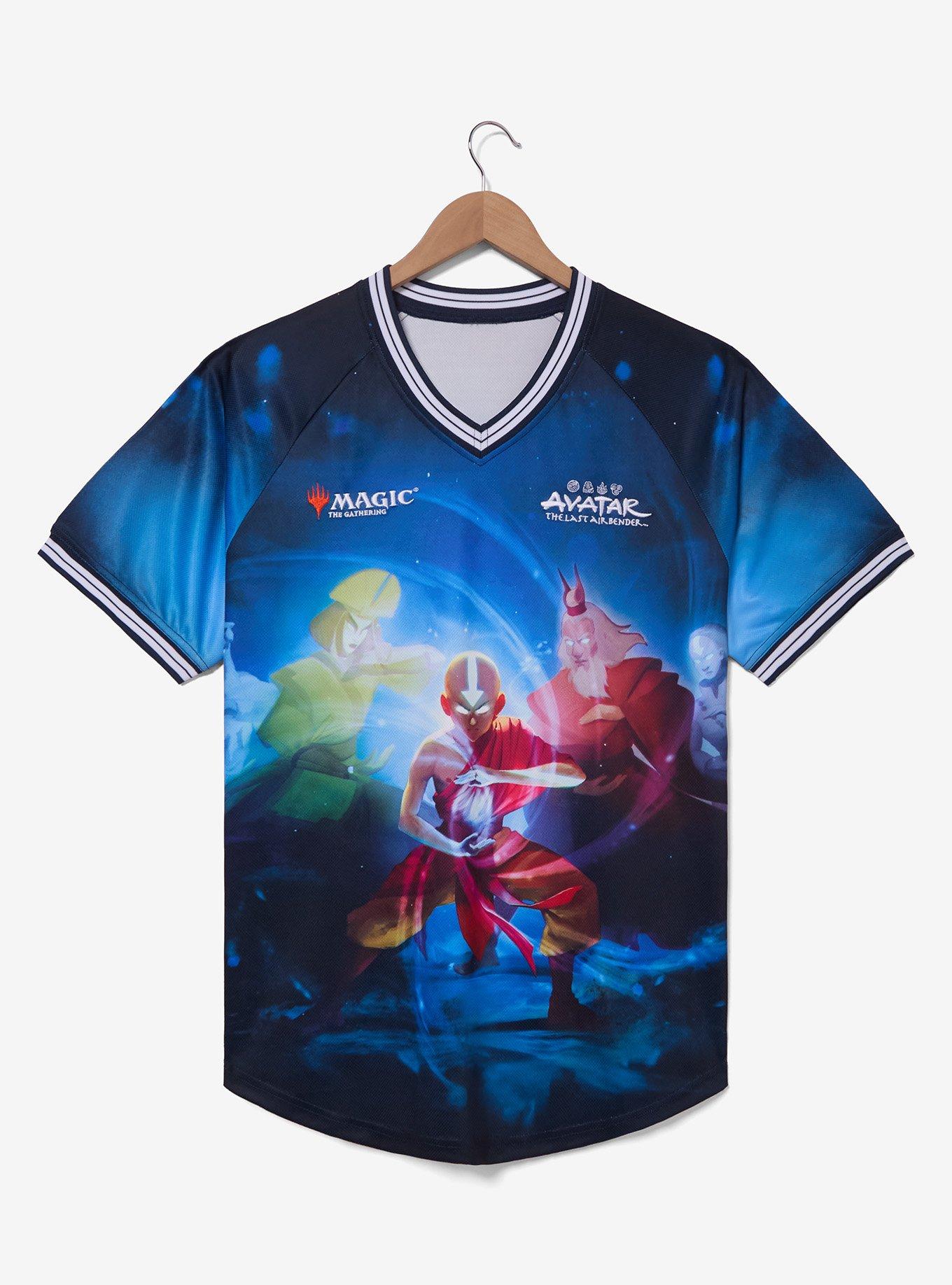 Magic: The Gathering x Avatar: The Last Airbender Avatars Batting Jersey - BoxLunch Exclusive, , hi-res