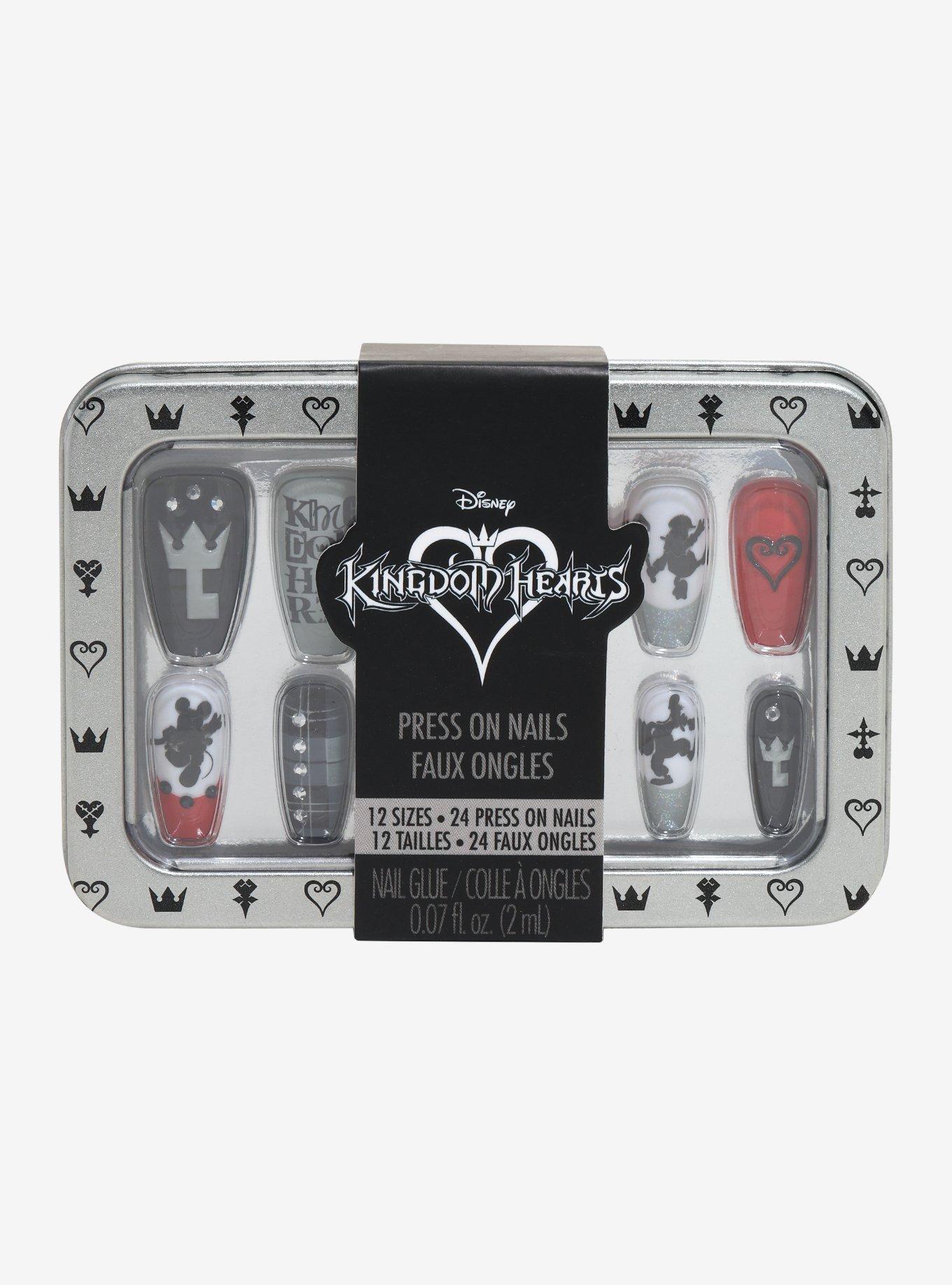 Disney Kingdom Hearts Press-On Nail Set, , hi-res