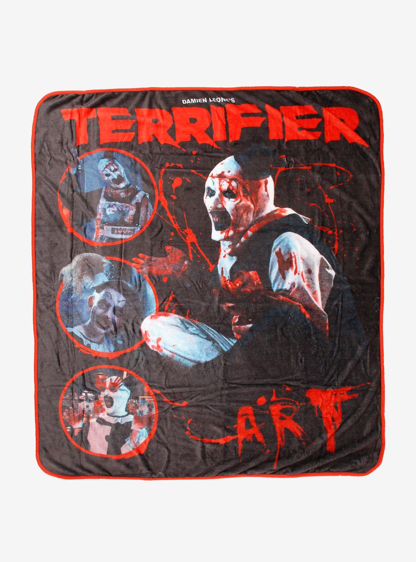 Terrifier Collage Throw Blanket, , hi-res